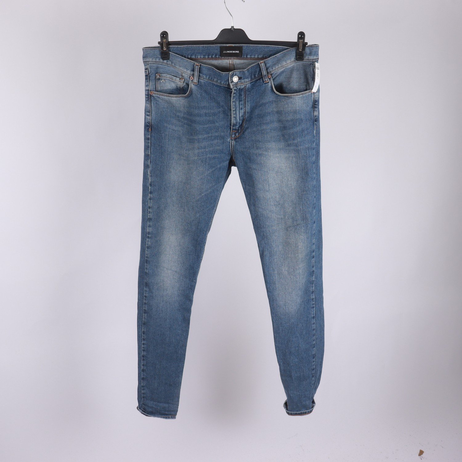 Jeans, J.Lindeberg, blå, stl. 36/34