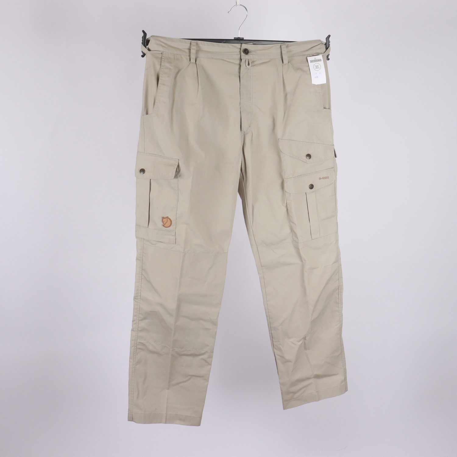 Fritidsbyxor, Fjällräven, beige, stl. 54