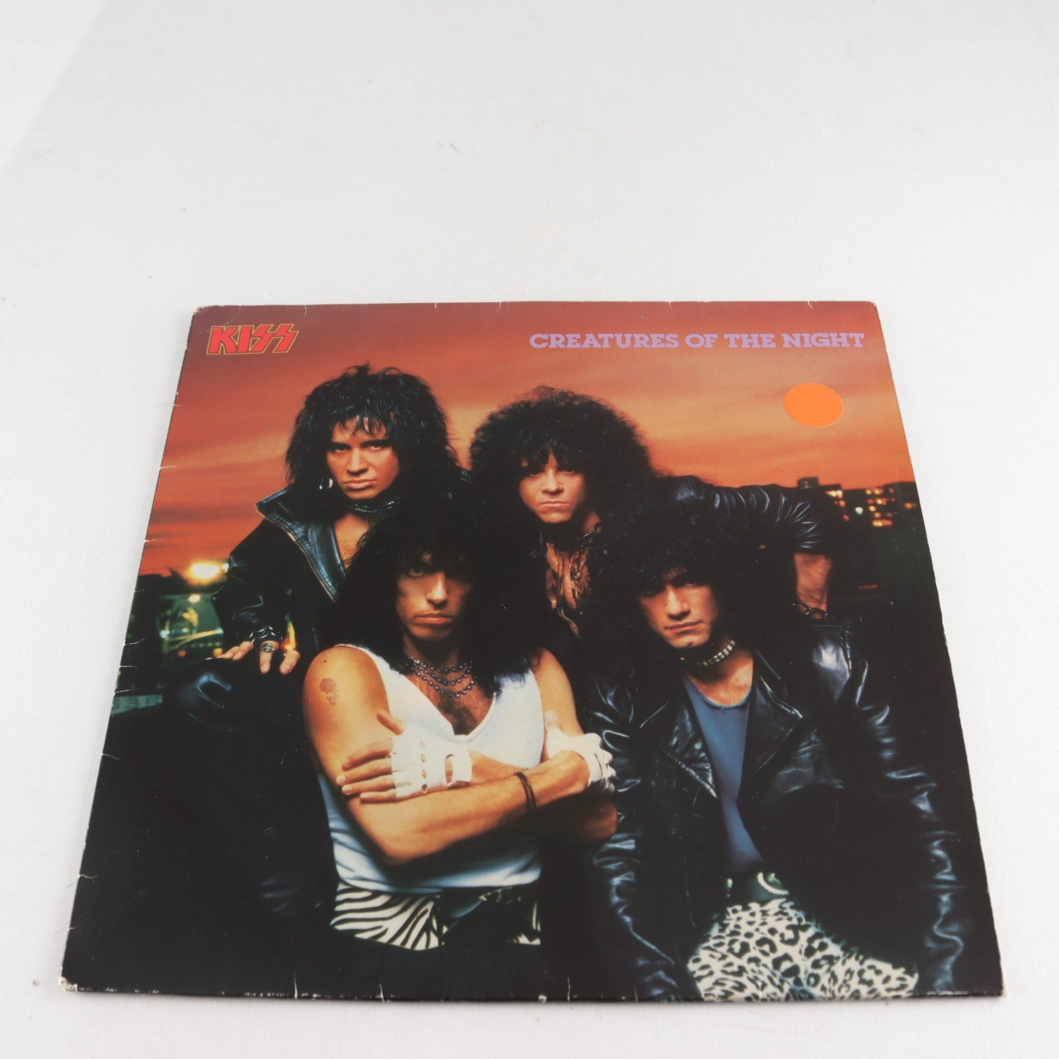 LP Kiss – Creatures of the night, holländsk press