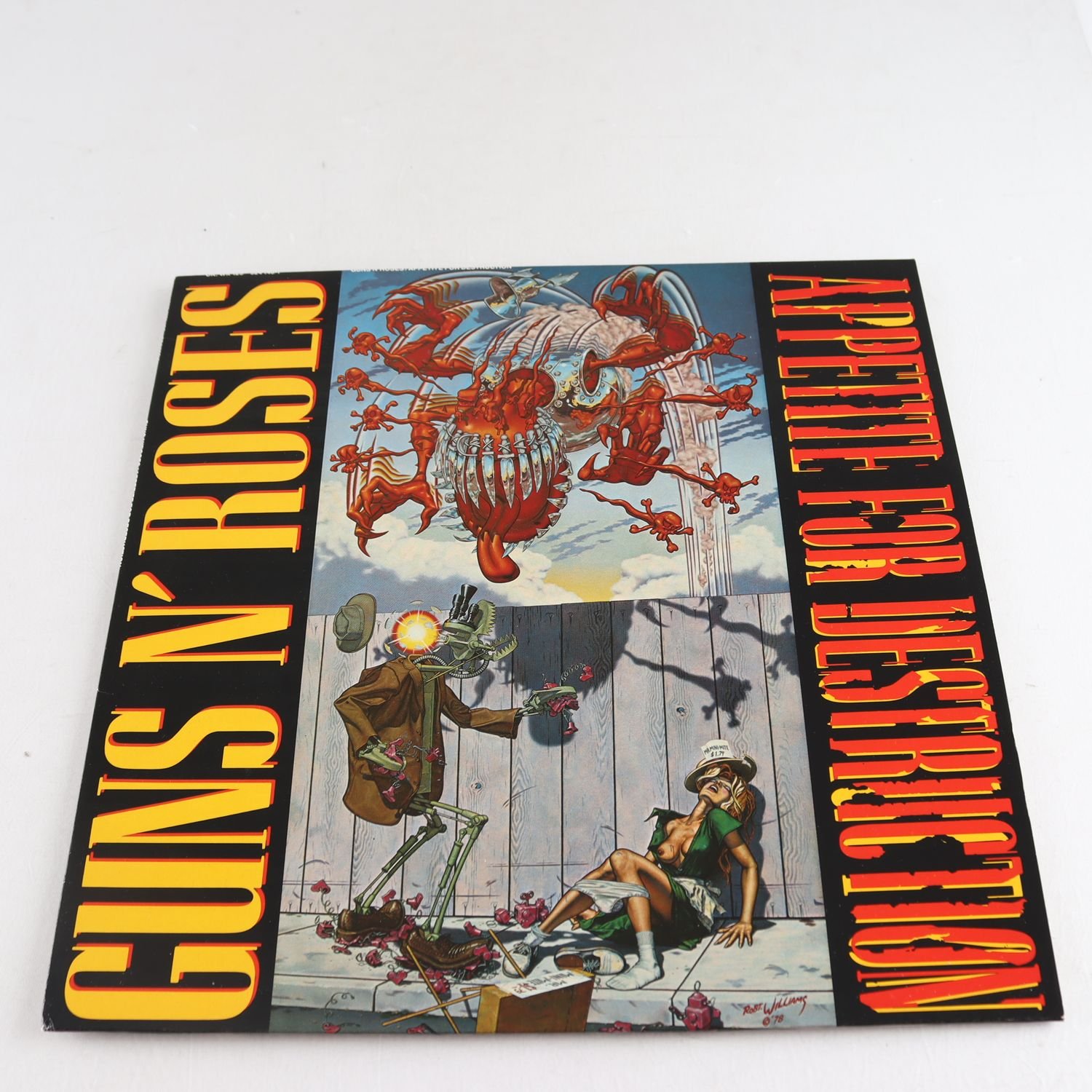 LP Guns n’ Roses – apetite for destruction