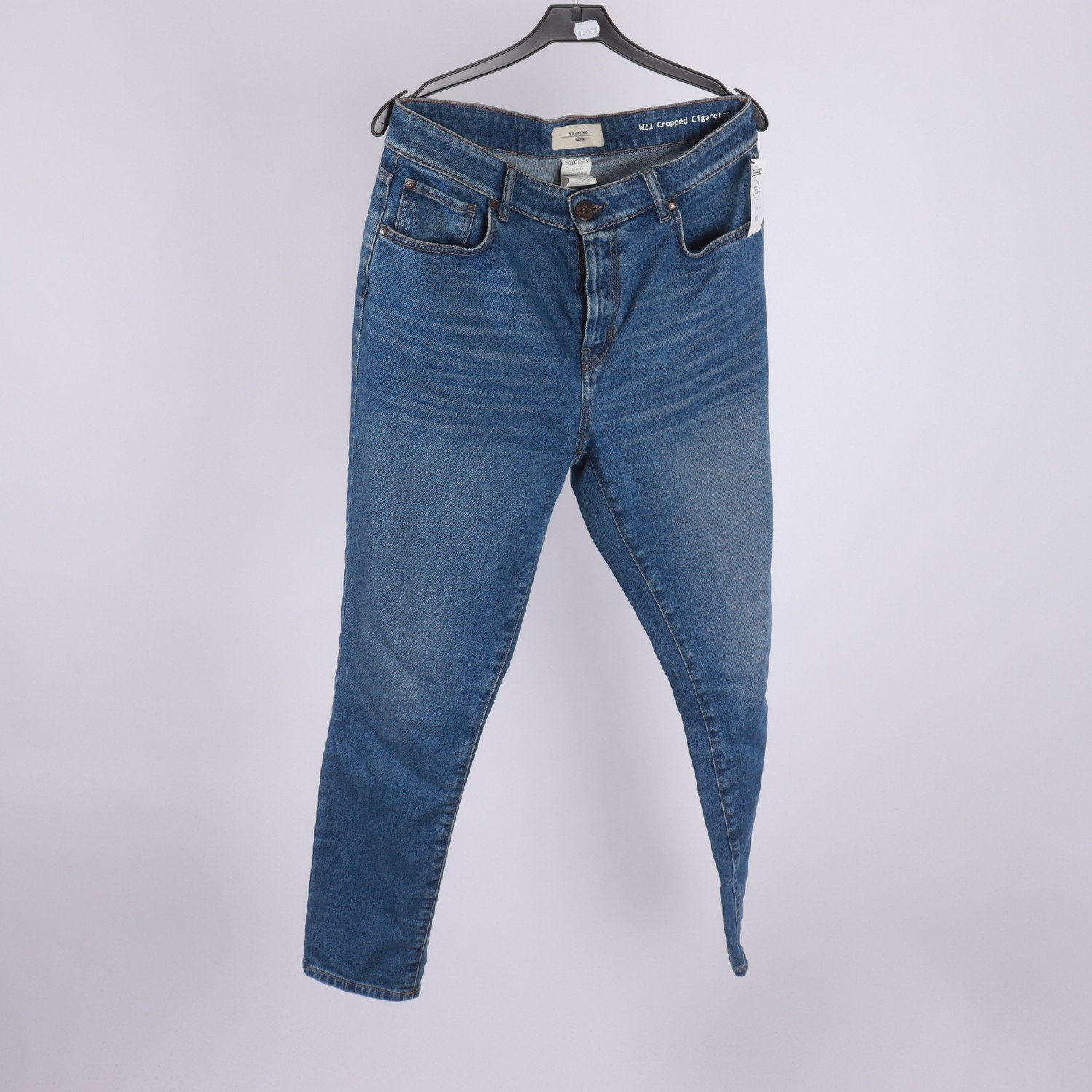 Jeans, MaxMara x Weekend, blå, stl. 40