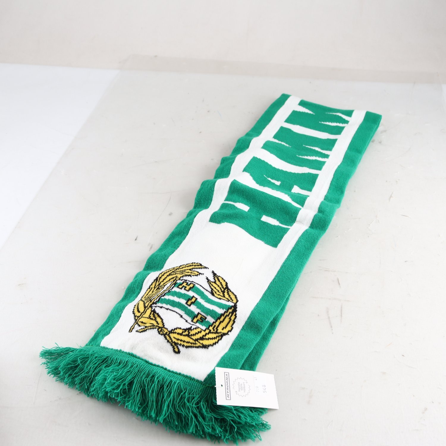 Halsduk, HIF Hammarby, grön, vit