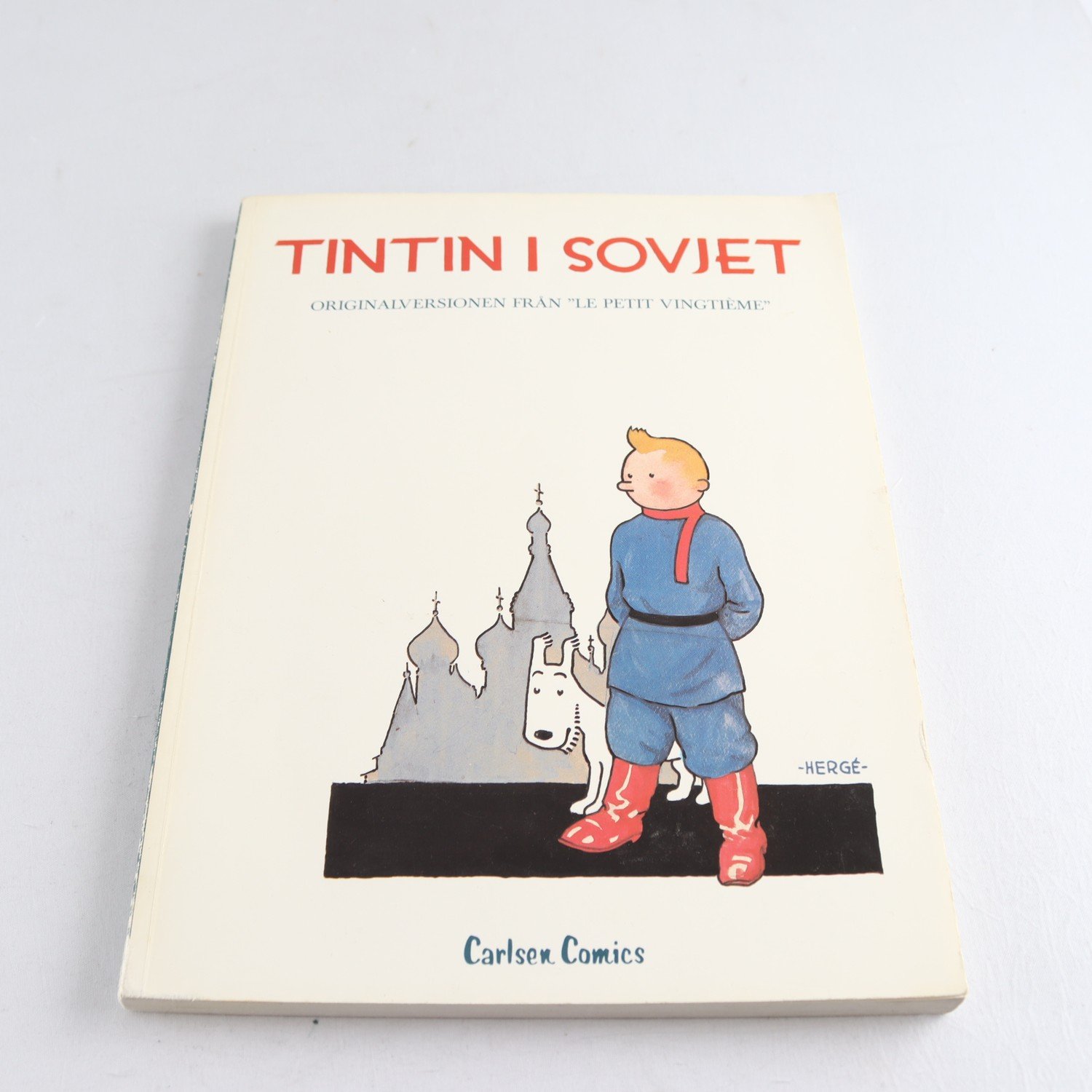 Hergé, Tintin i Sovjet (första upplagan, 1984)