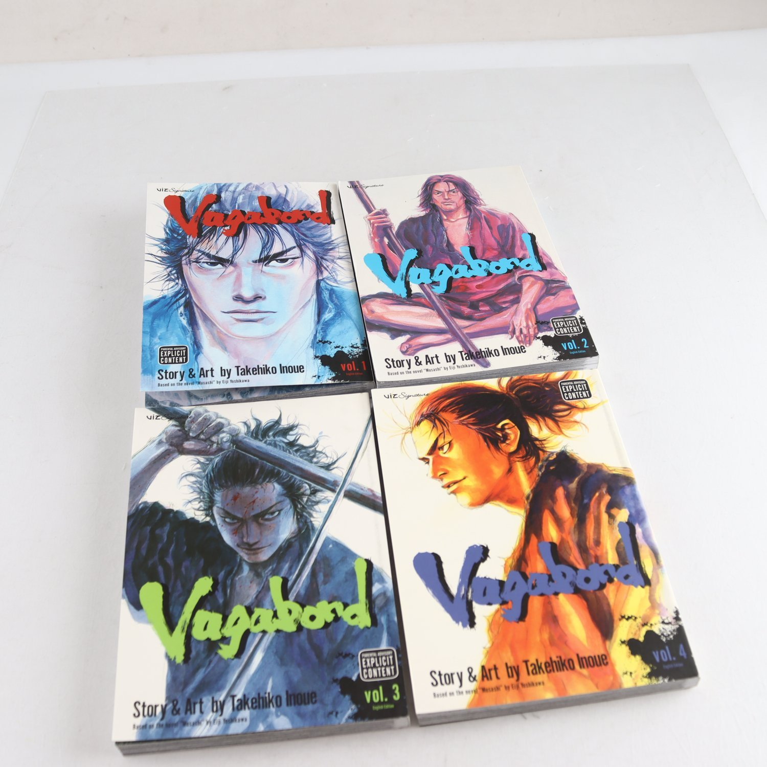 Vagabond, Takehiko Inoue, Vol. 1-4