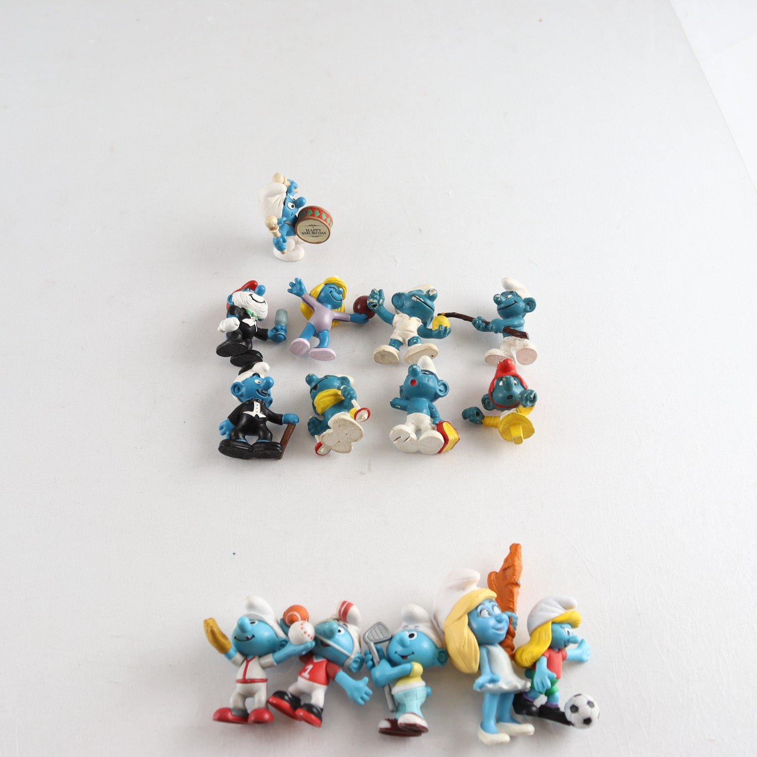 Figurer, Peyo, smurfar 14 st