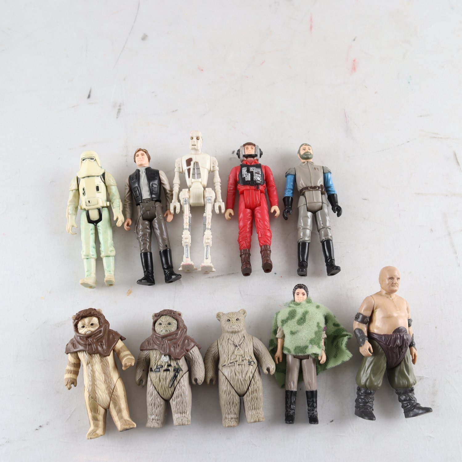 Figurer, Star Wars, vintage.