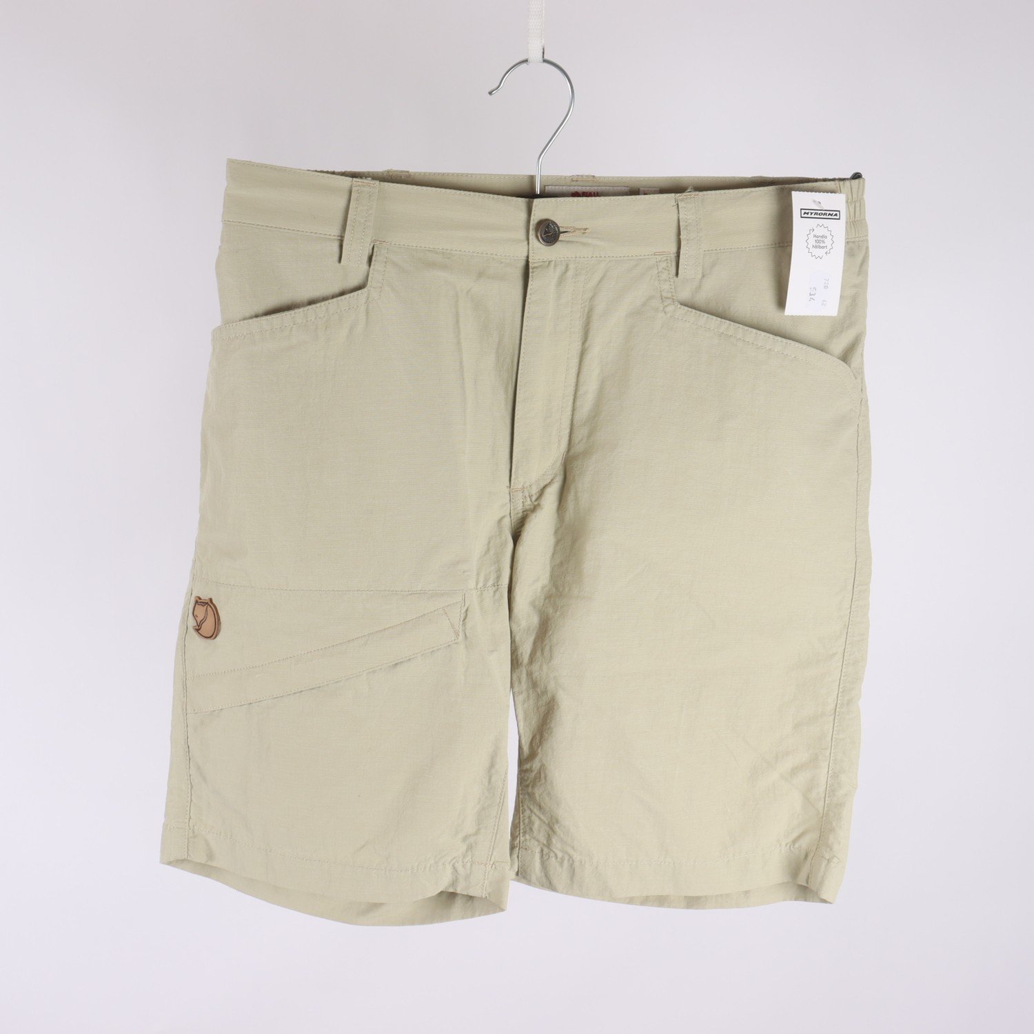 Shorts, Fjällräven, beige, stl. 38