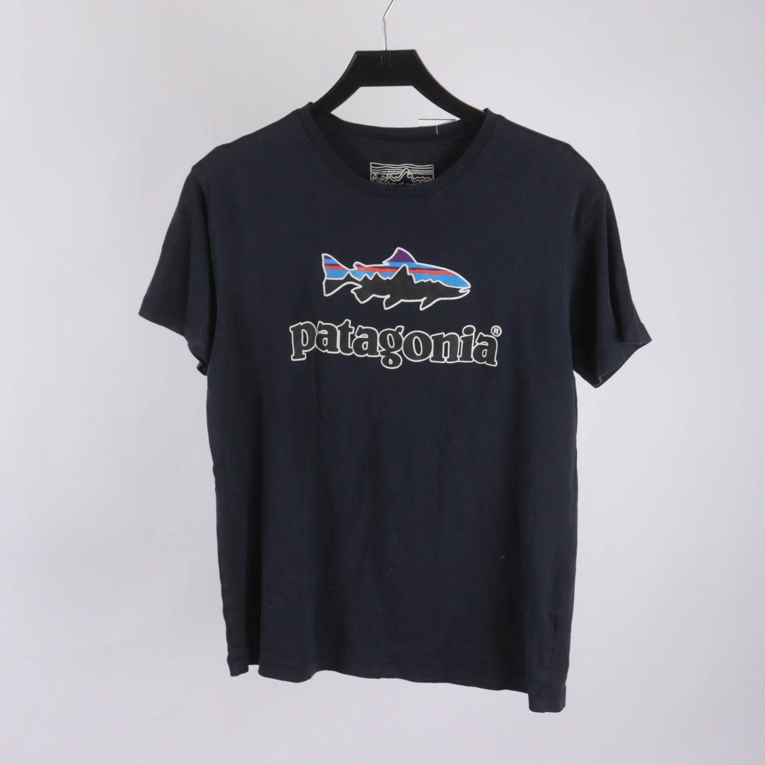 T-shirt, Patagonia, blå, stl. L