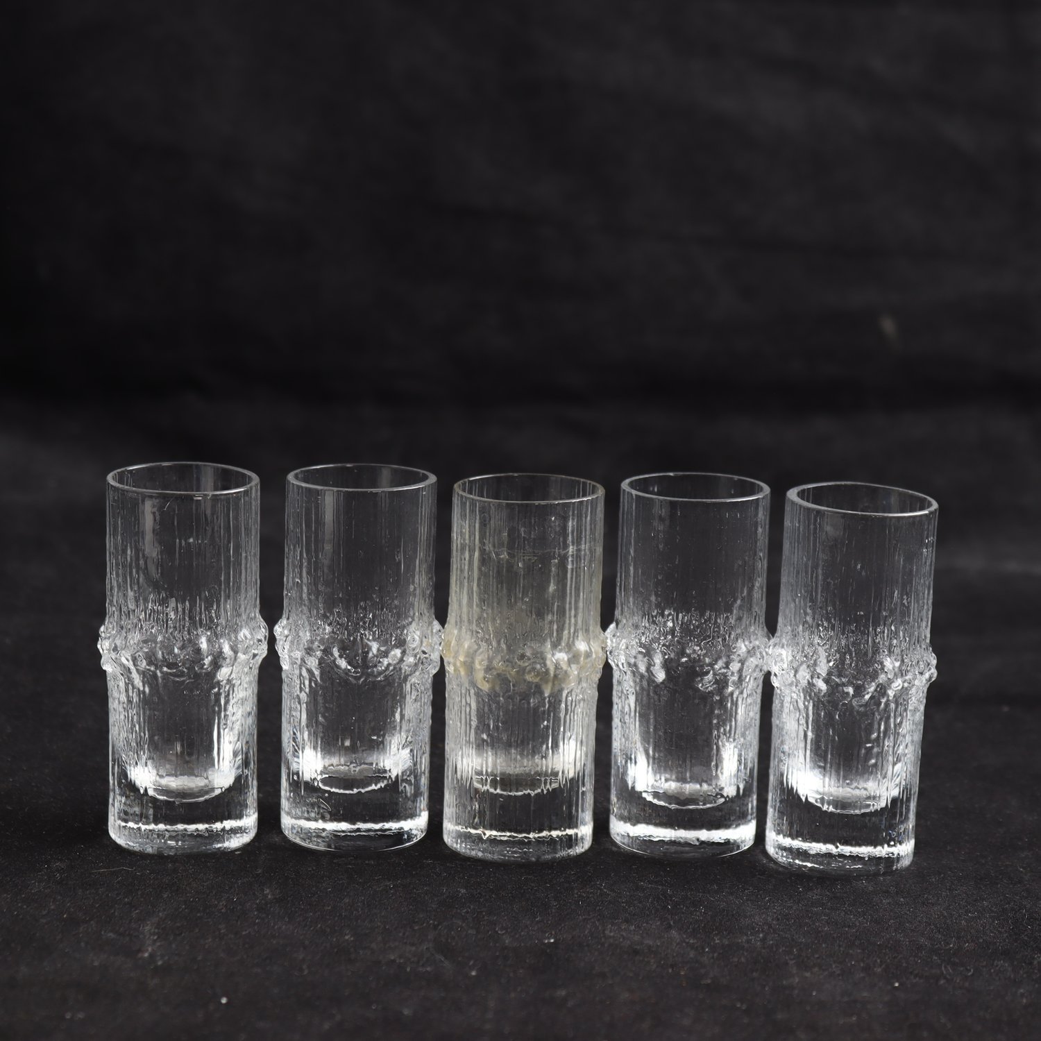 Snapsglas, Niva, Tapio Wirkkala, Iittala, 5 st