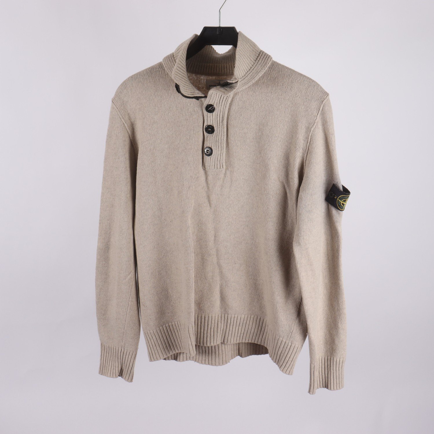 Tröja, Stone Island, grå, beige, stl. XL