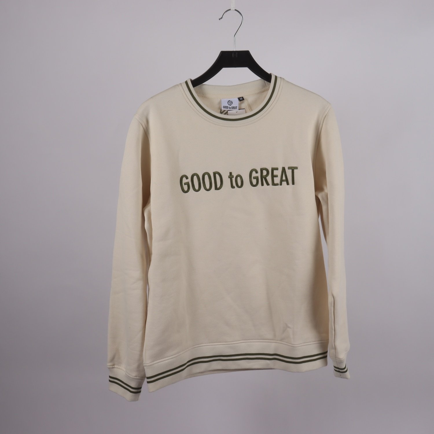 Tröja, Good to Great, beige, stl. M