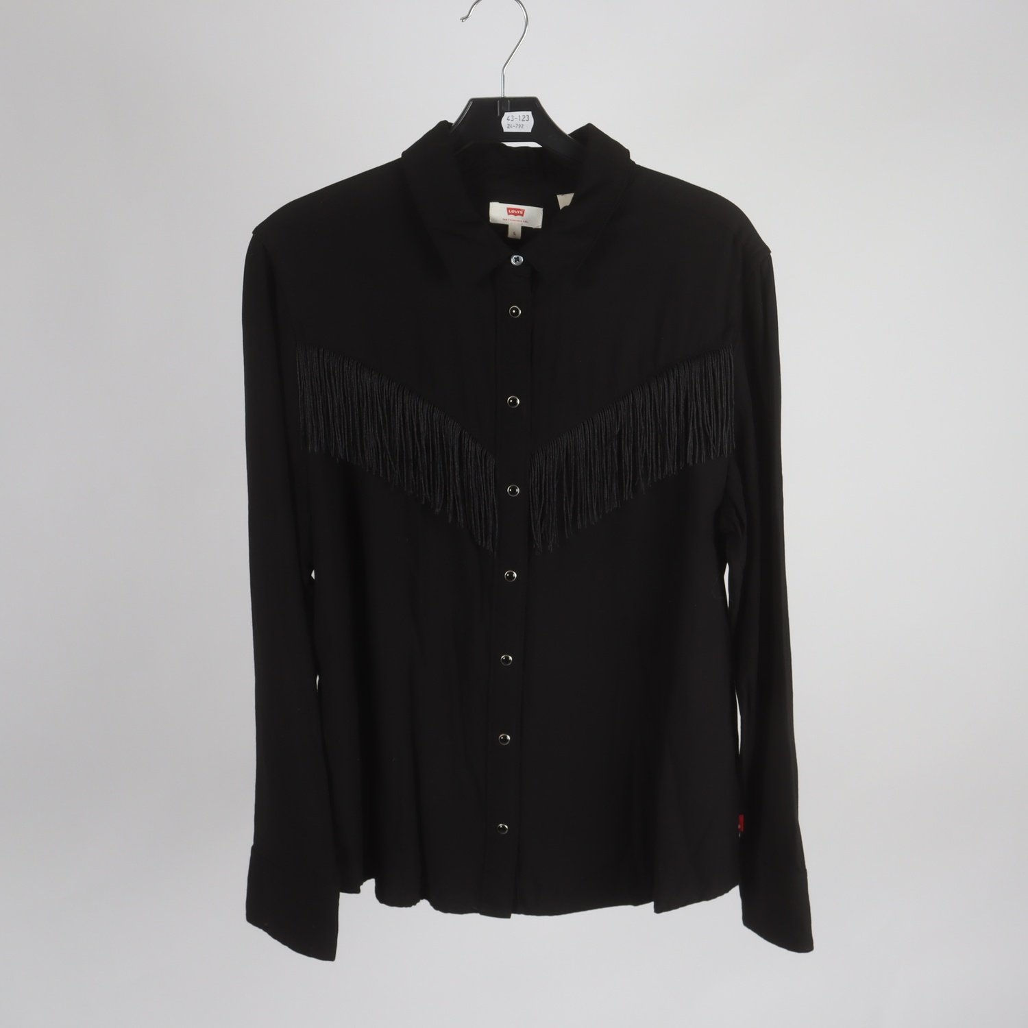 Blus med fransar, Levi’s, stl. L