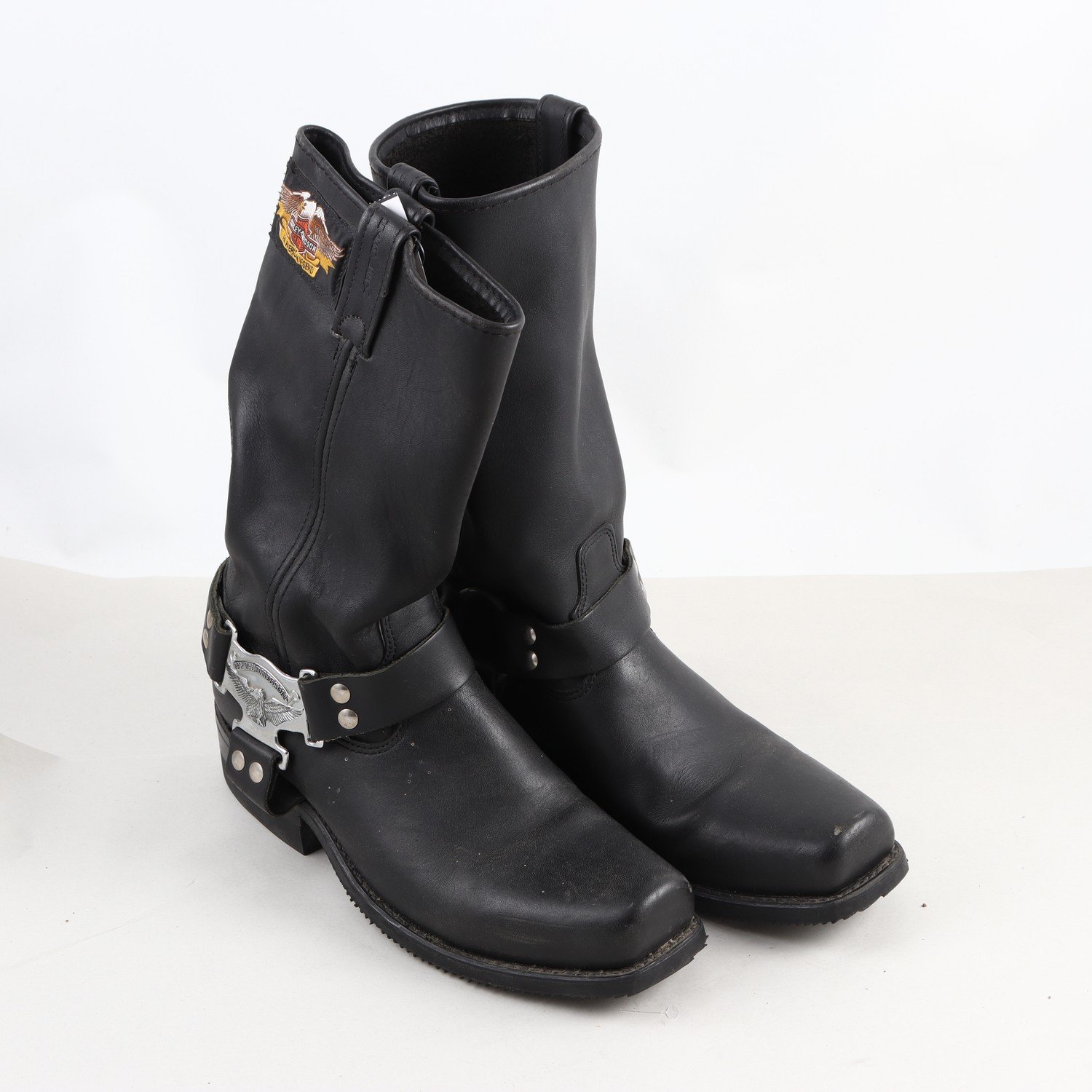 Biker Boots, Harley Davidson, svart, stl. 8 1/2 (42)