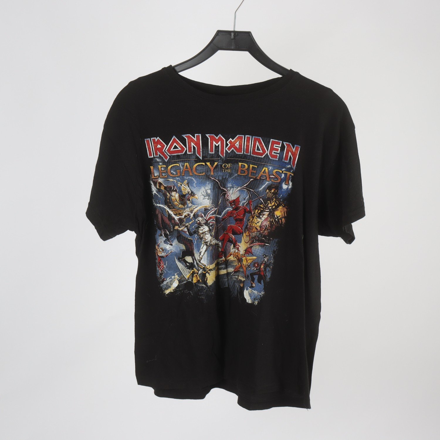 T-shirt, Iron Maiden European Tour 2018, svart, stl. L