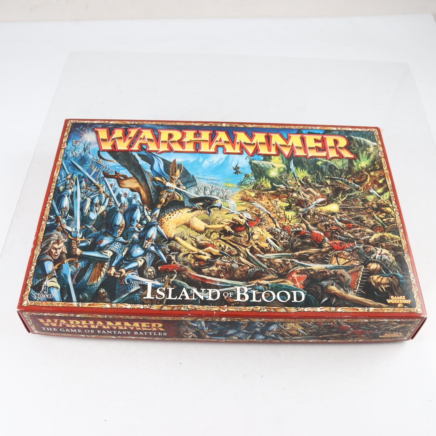 Figurer, Warhammer, island of blood. Samfrktas ej.