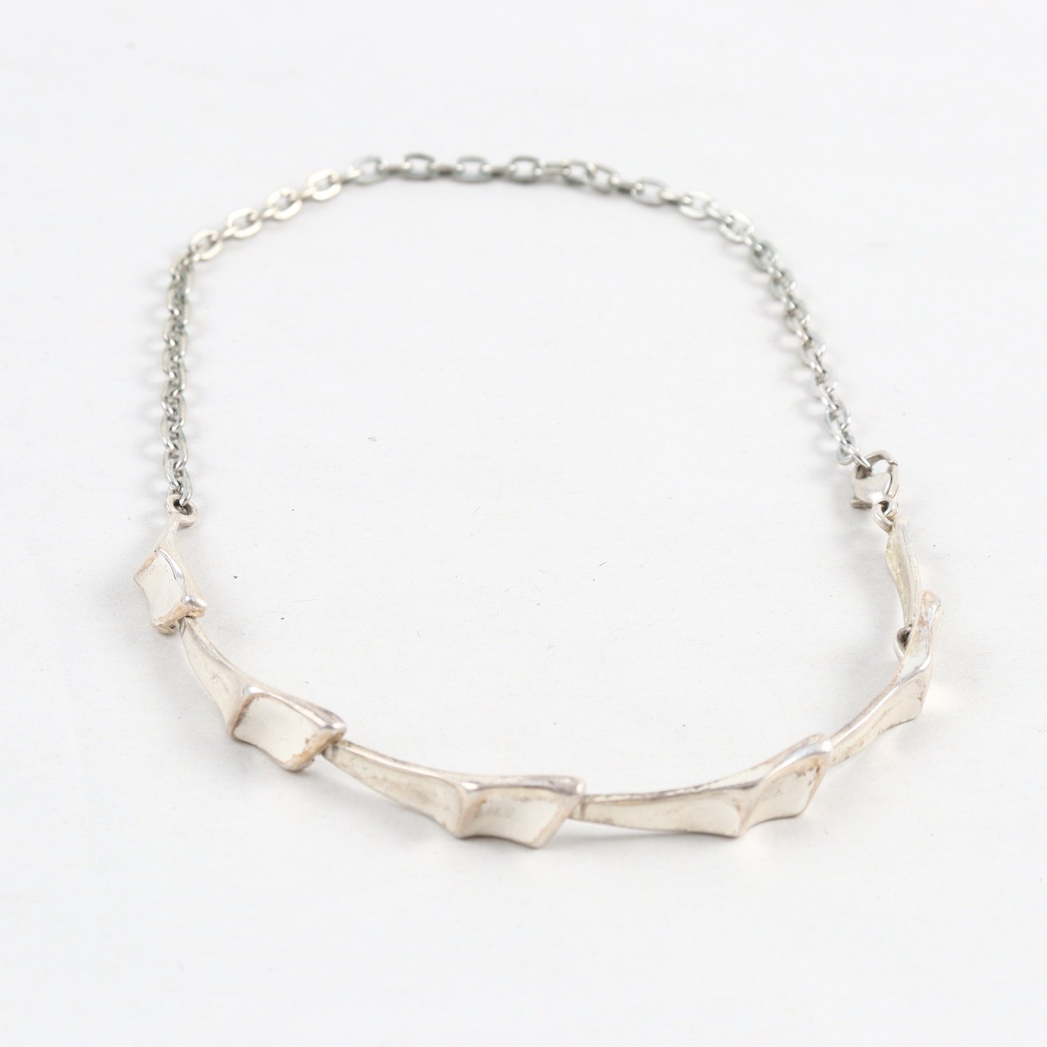 Halsband, collier, silver 925, vikt: 20,6g