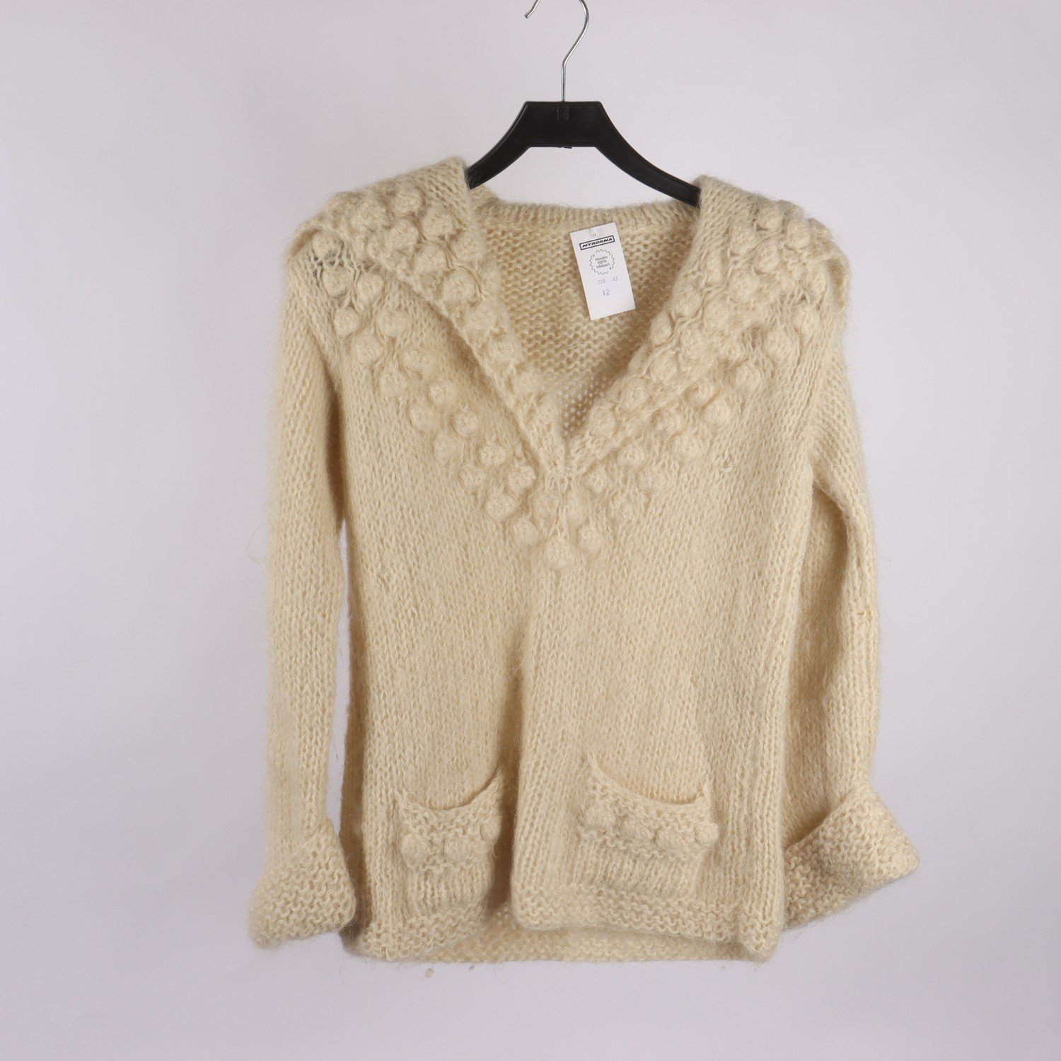 Tröja, Okänd märke, beige, stl. (M/L)