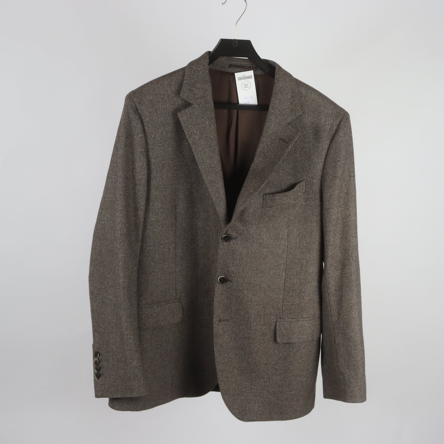 Kavaj, Massimo Dutti, brun, cashmere stl. 56