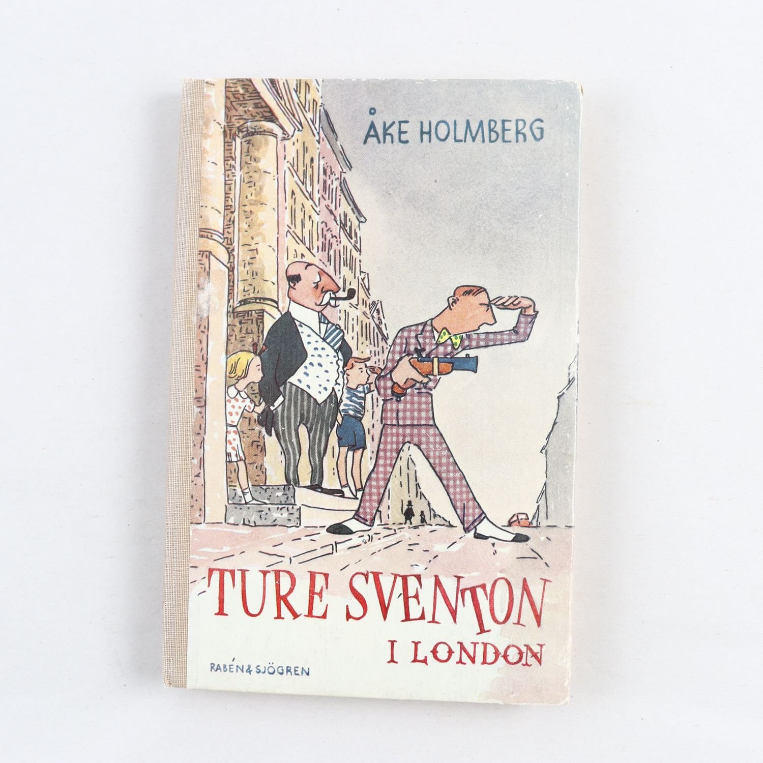 Åke Holmberg, Ture Sventon i London (första upplagan, 1950)