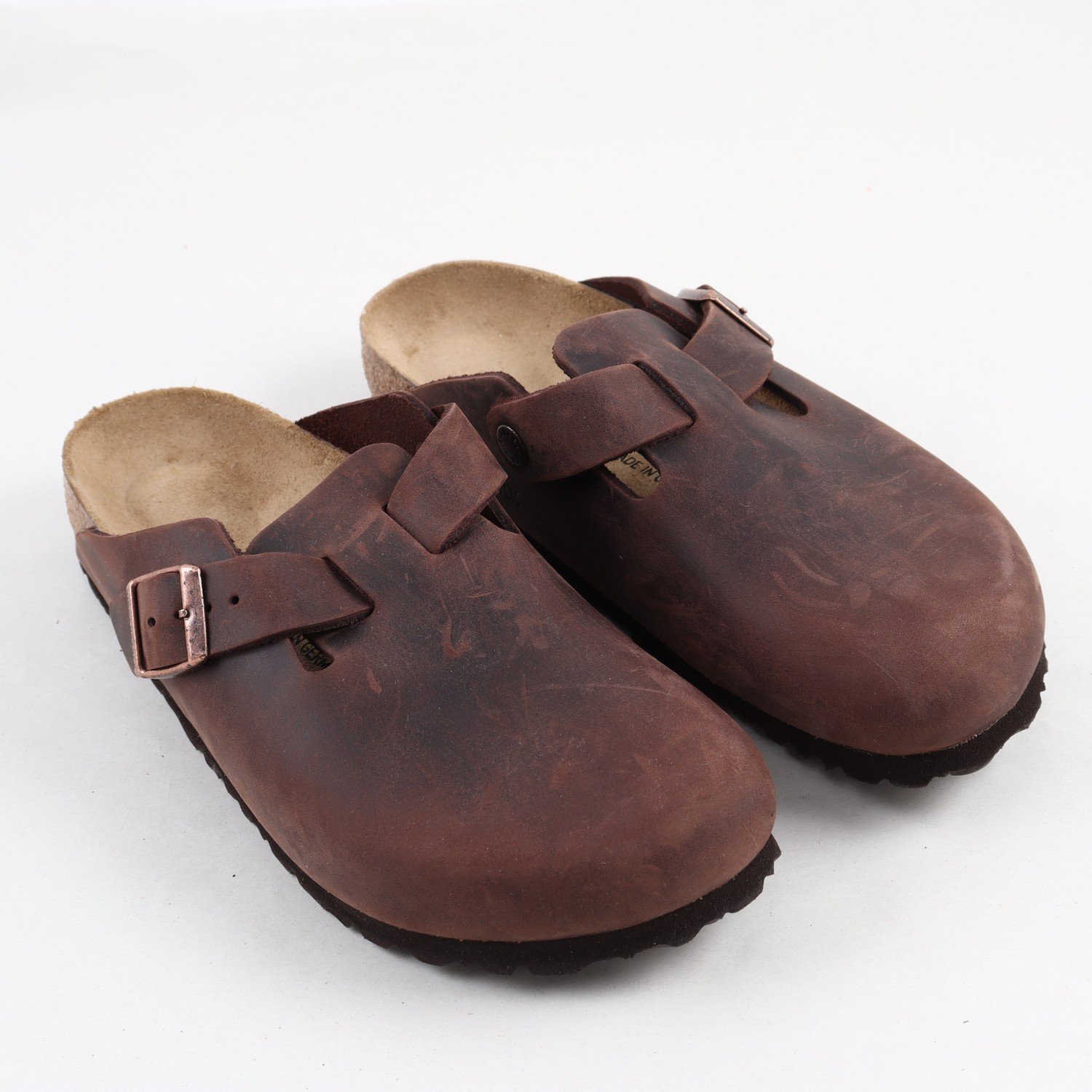 Tofflor, Birkenstock Boston, stl. 37