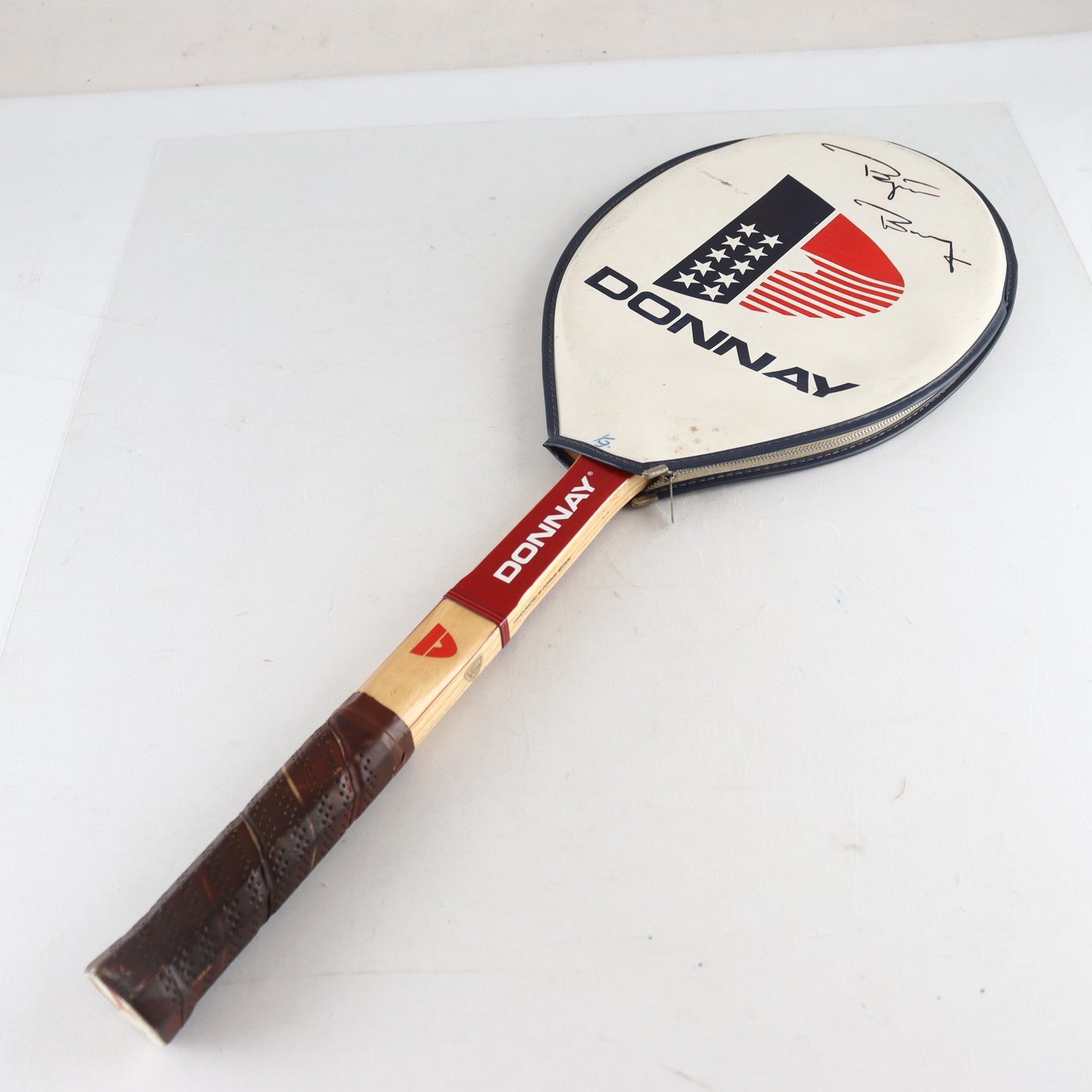 Tennisracket, Donnay, Björn Borg, 70tal. Samfraktas ej.