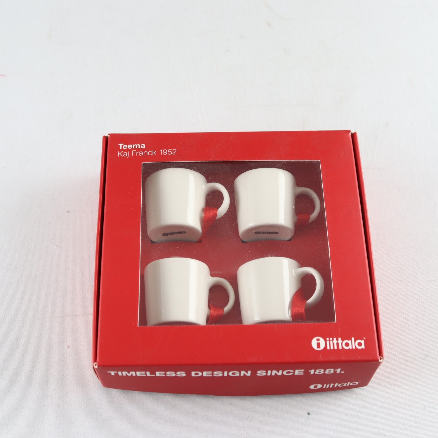 Miniatyrmuggar, Teema, Kaj Franck, Iittala, 4-pack