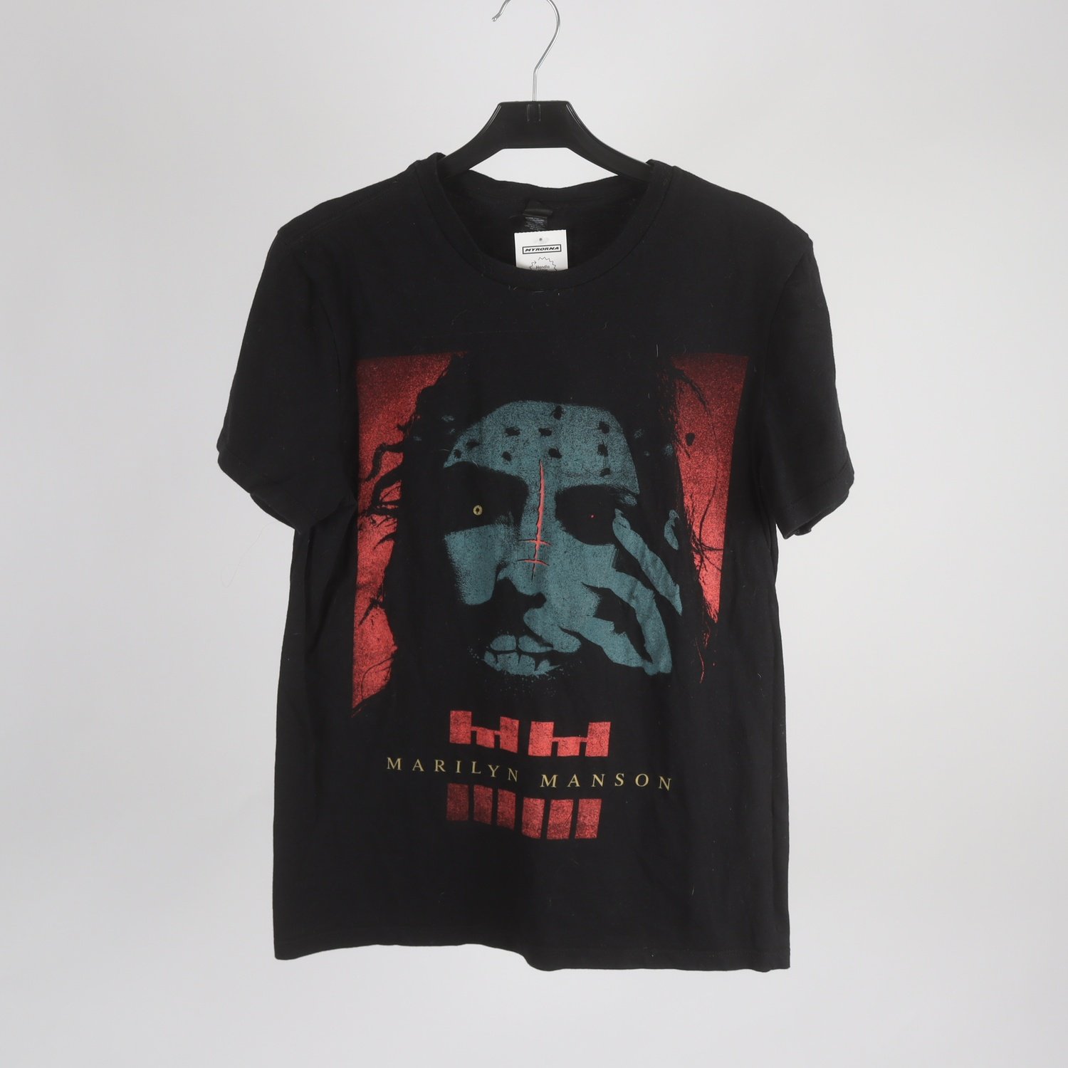 T.shirt. Marilyn Manson, svart, stl. S