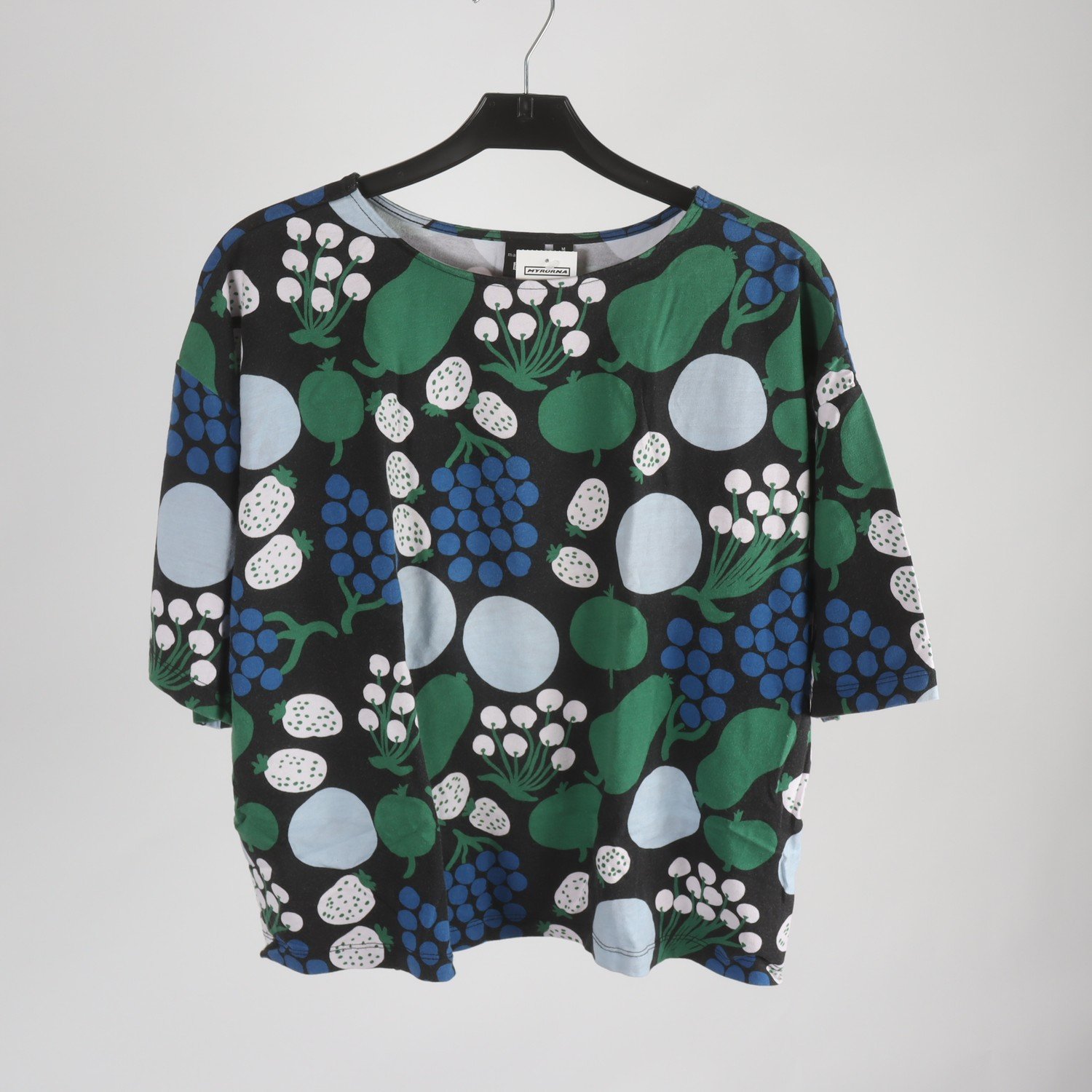 Tröja, Marimekko x Uniqlo, mönstrad, stl. M