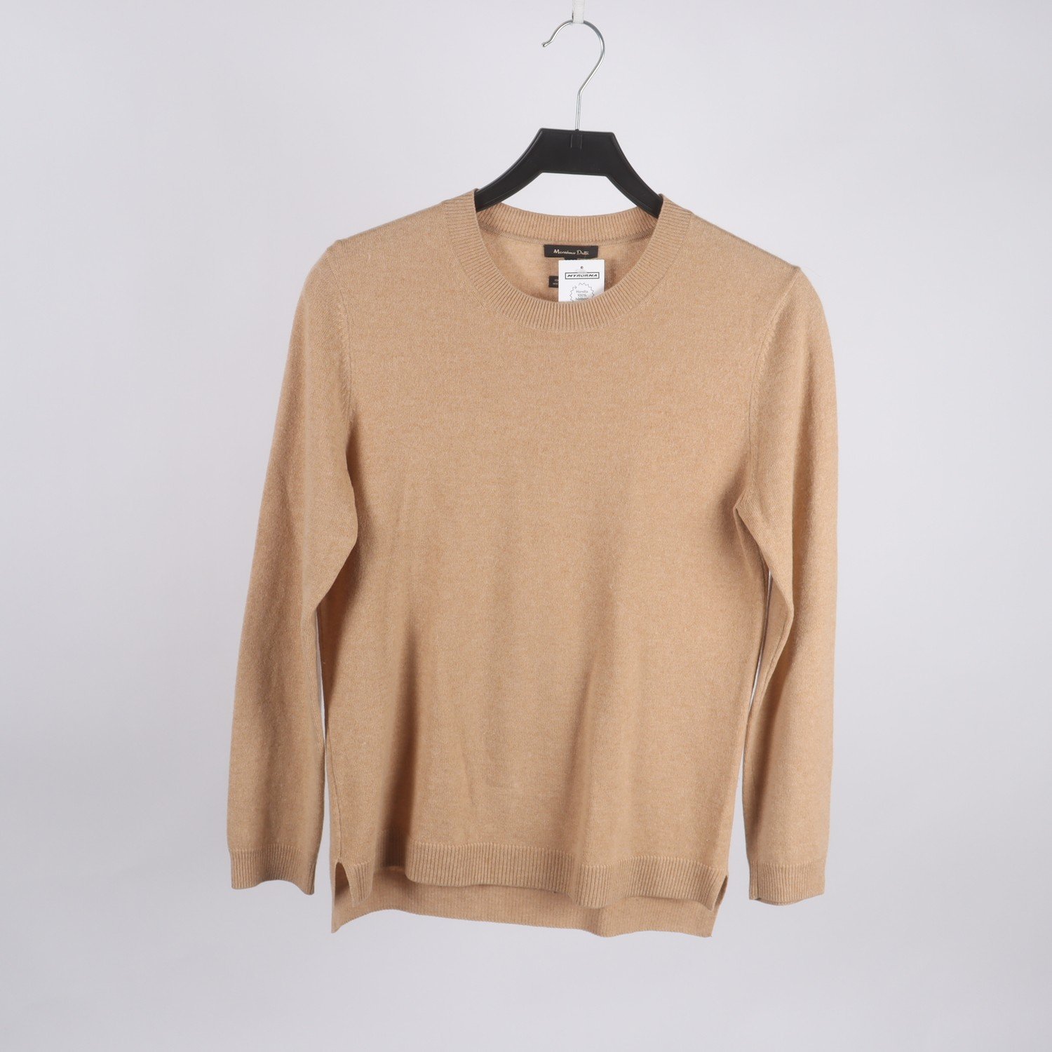 Tröja, Massimo Dutti, beige, cashmere, stl. L