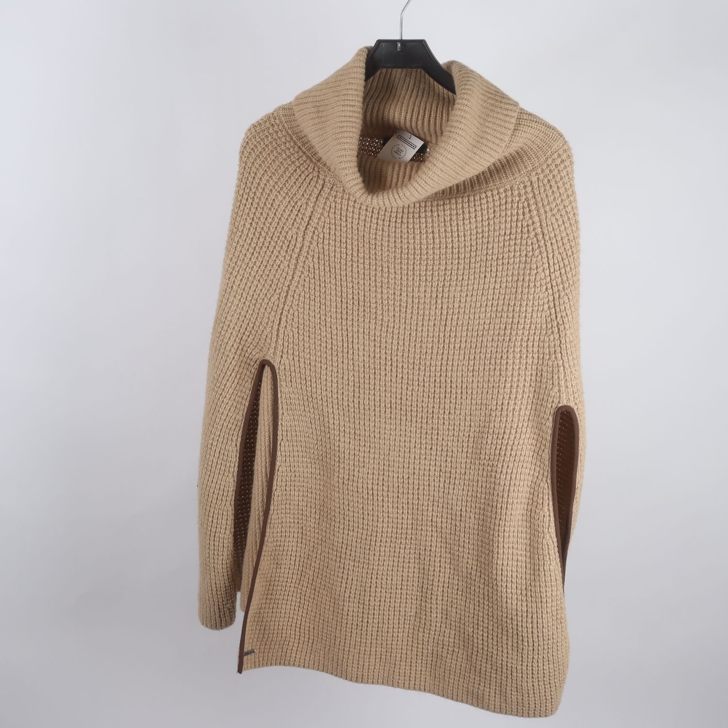 Tröja/poncho, Lauren Ralph Lauren, beige, stl. one size