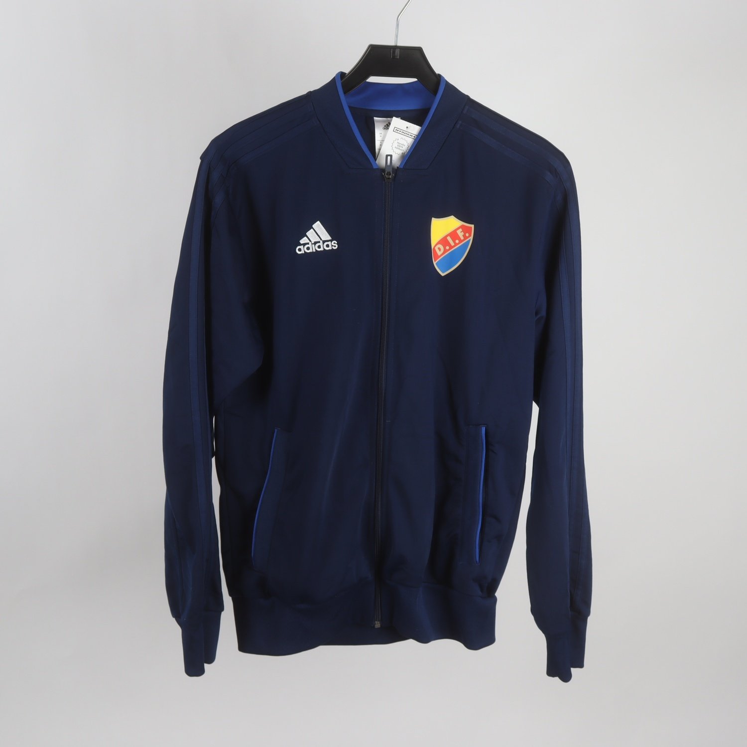 Sporttröja, Adidas, Djurgården, DIF, blå, stl. M