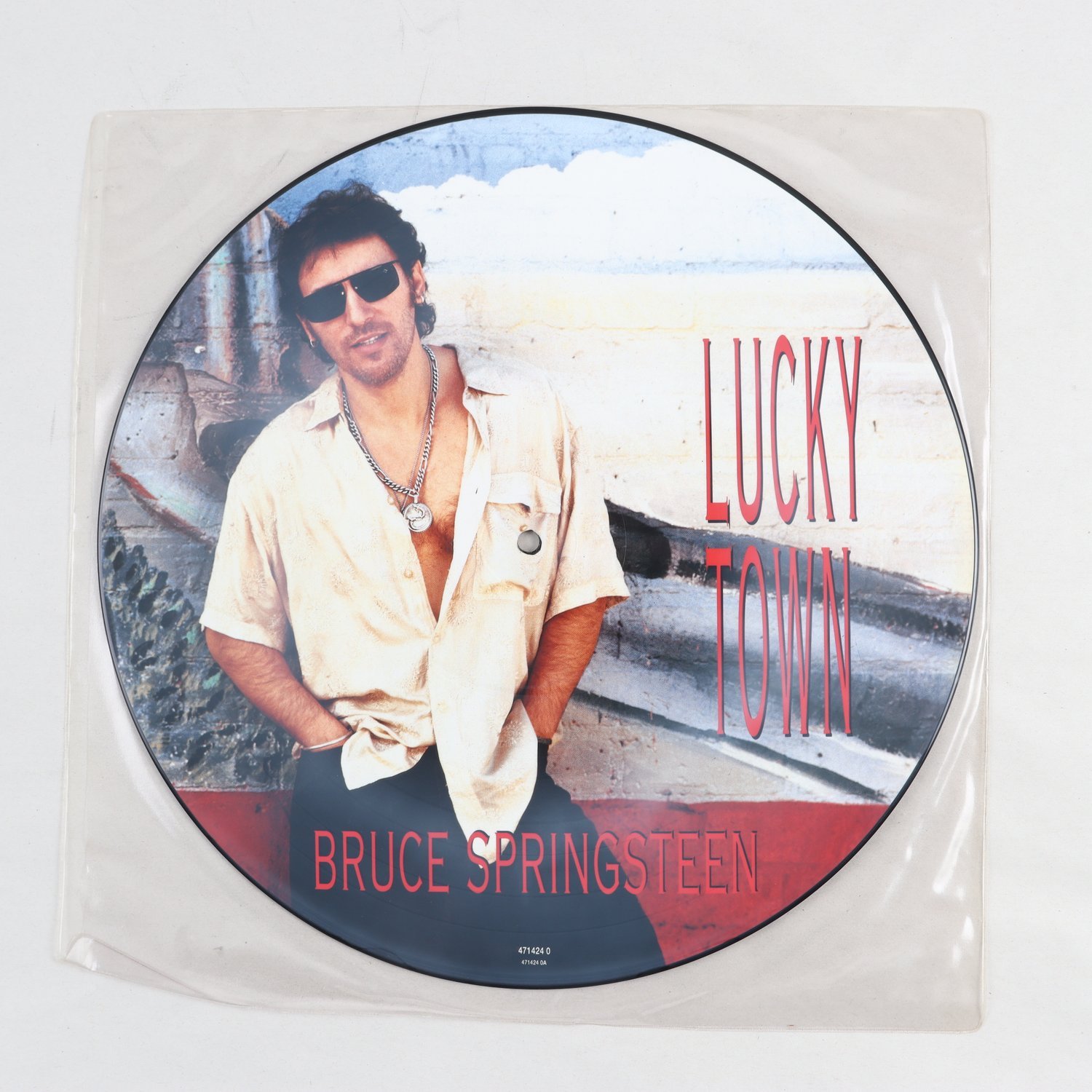 LP Bruce Springsteen, Lucky Town, Picture Disc