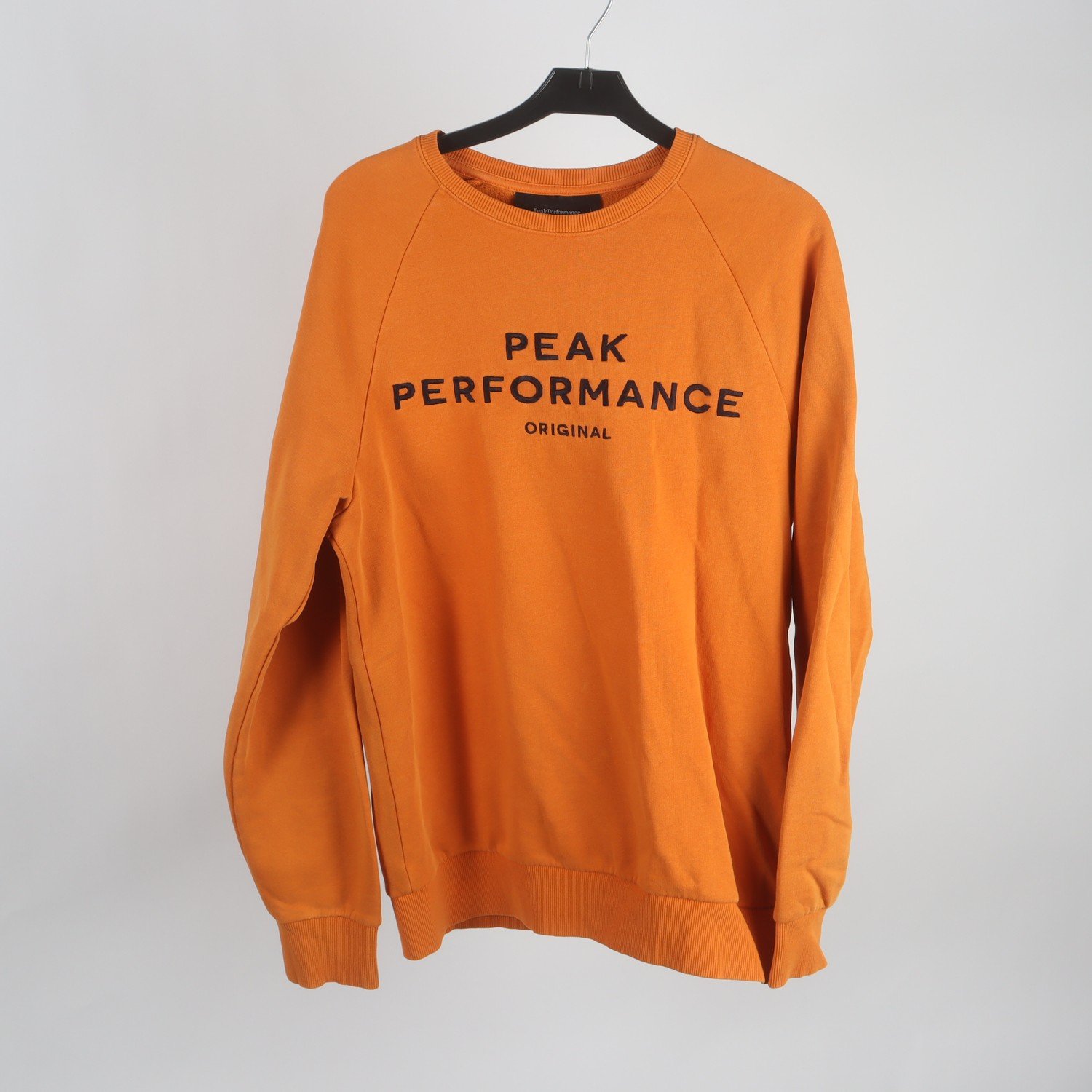 Sweatshirt, Peak Performance, orange, stl. M