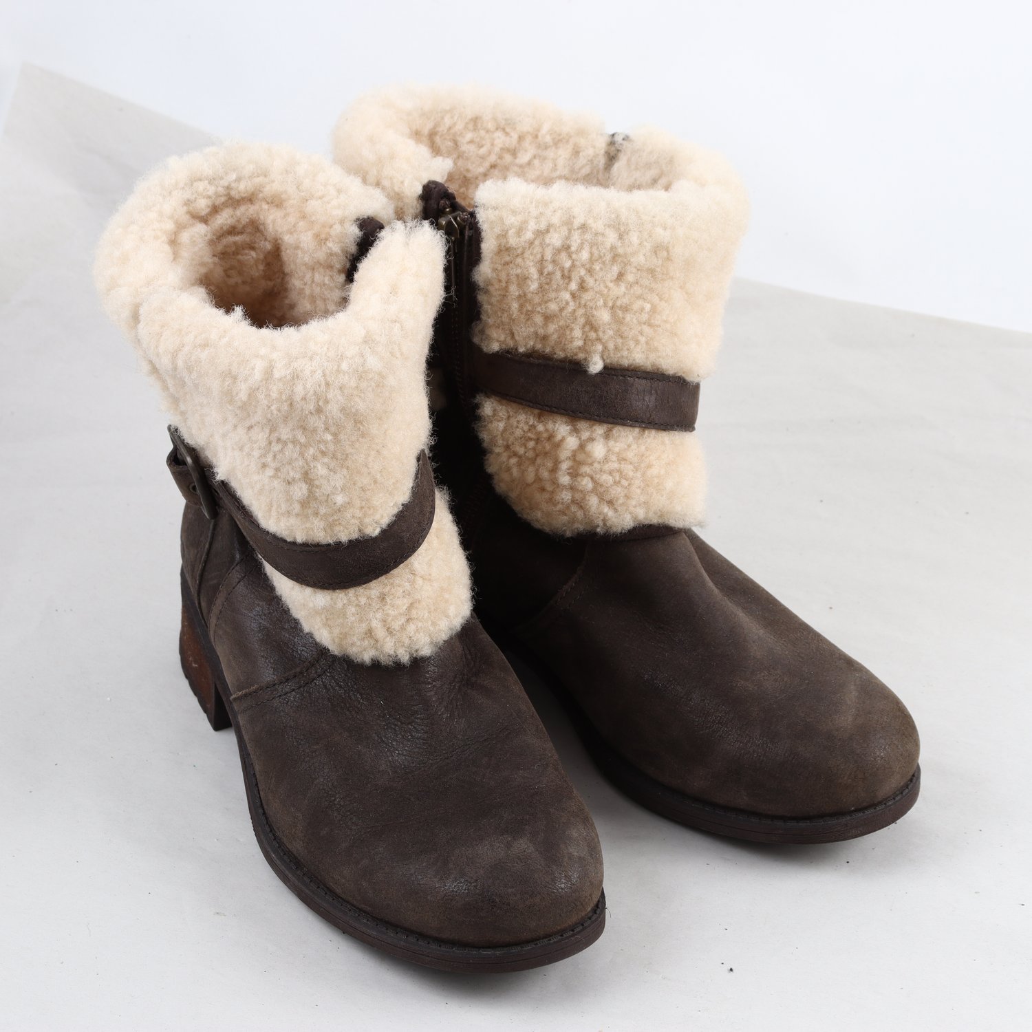 Boots, Ugg, läder, stl. 38