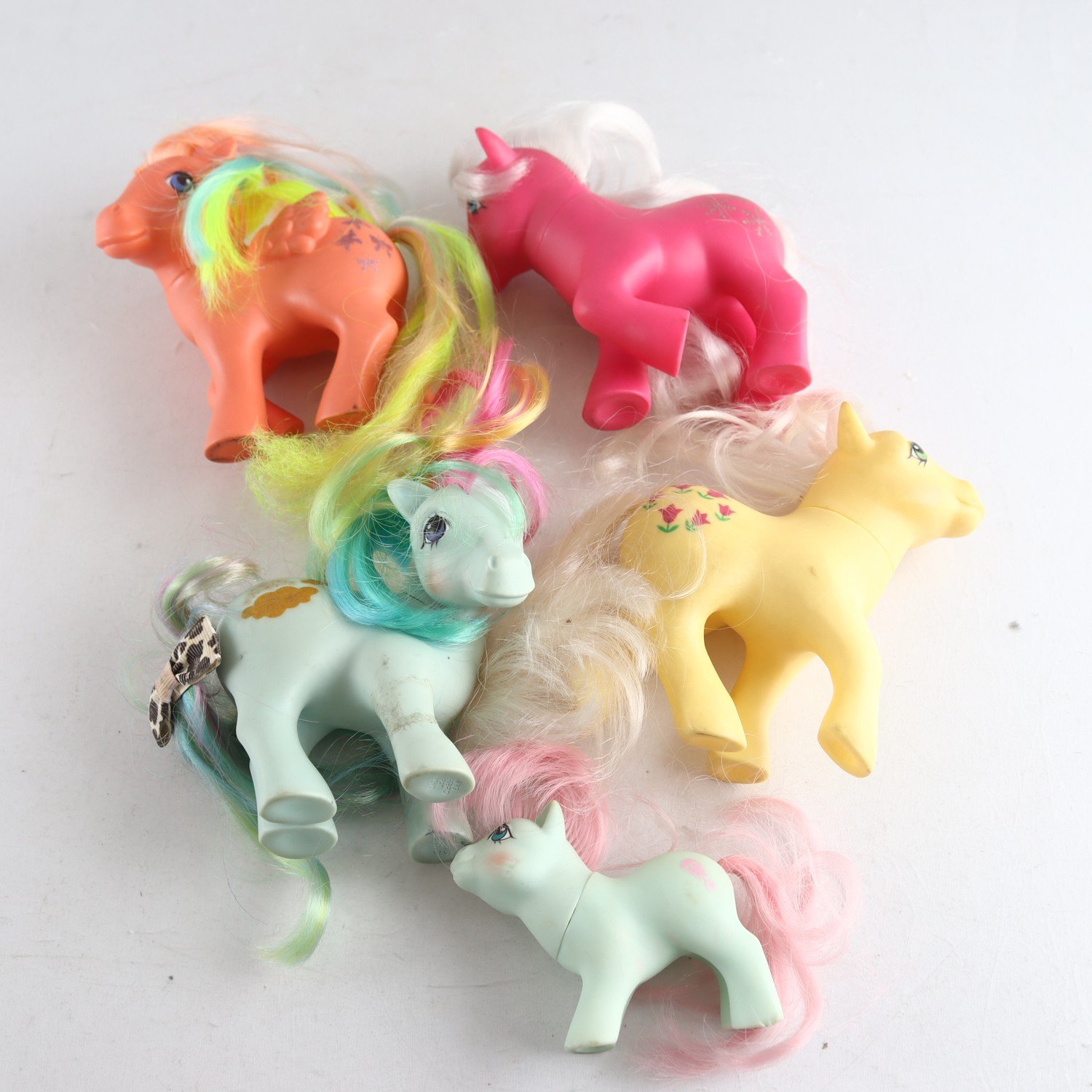 Hästar, My little pony, 5st.