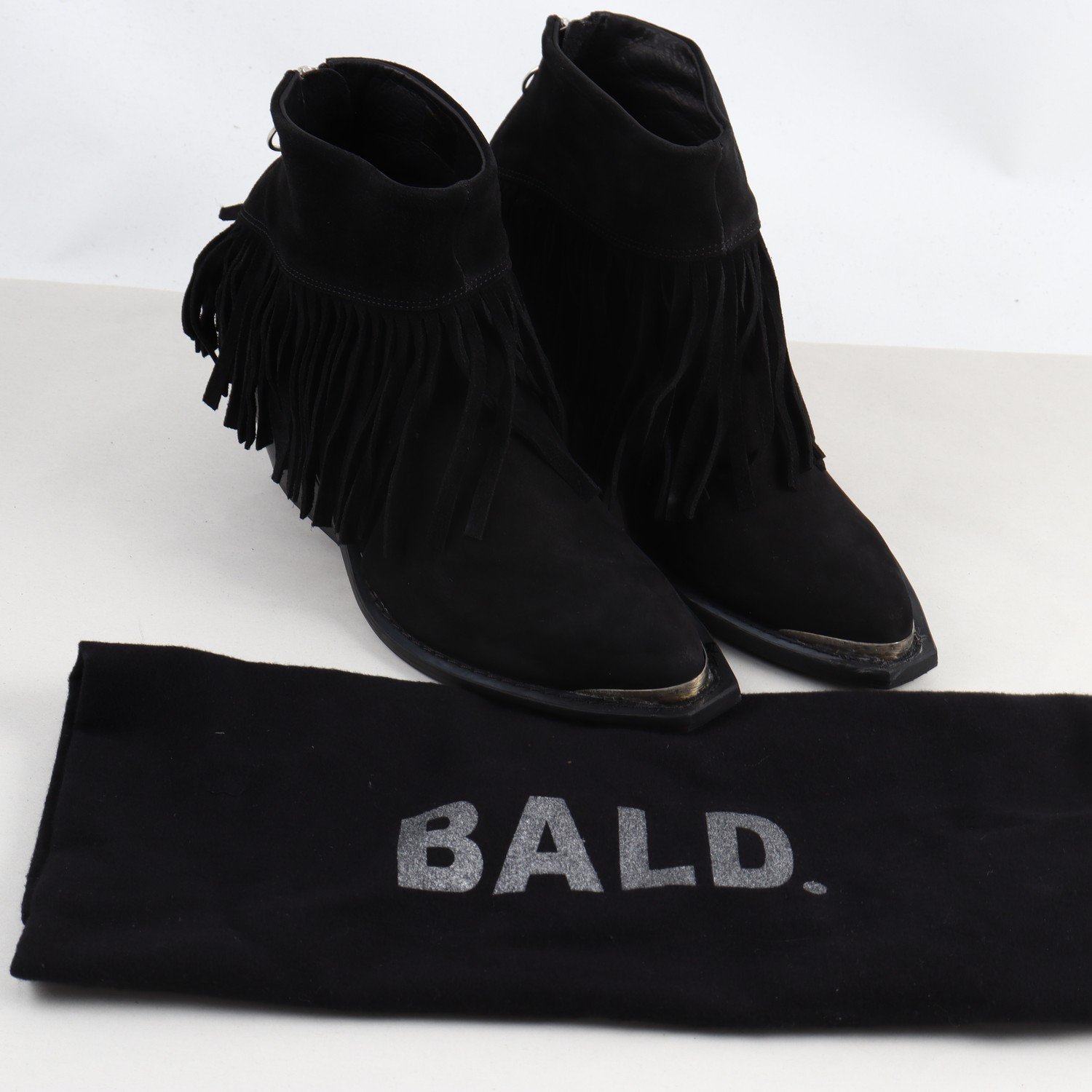 Boots, BALD., läder, stl. 38