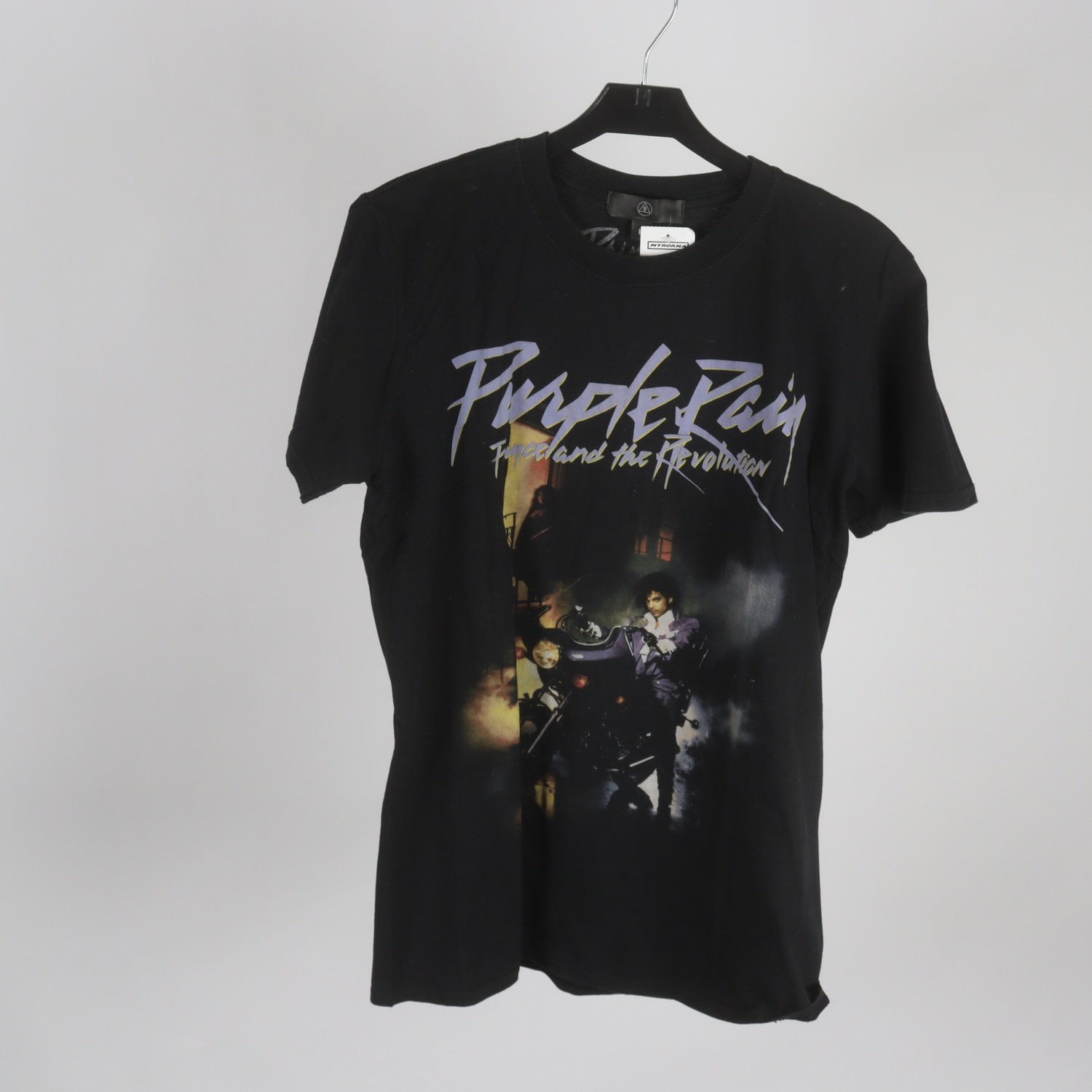 T-shirt, Prince Purple Rain, svart, stl. M