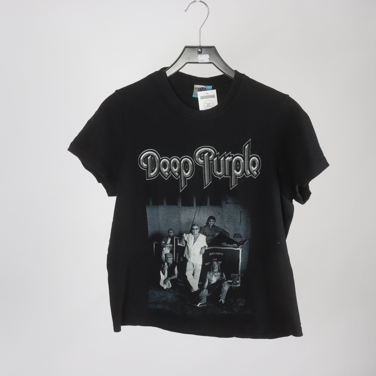 T-shirt, Deep Purple -09, svart, stl. S