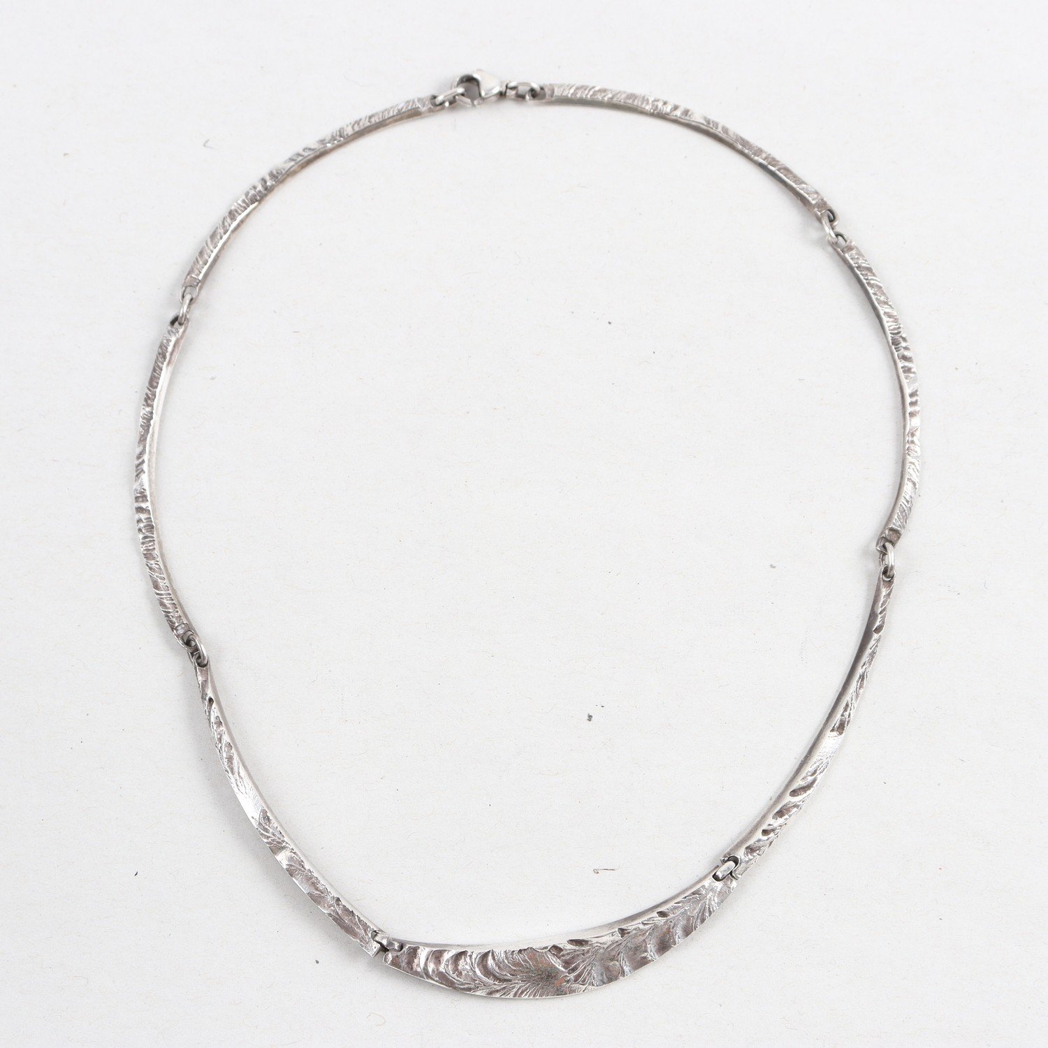 Halsband, collier, silver 925, Matti Hyvärinen, Finland, vintage, vikt: 16,4g