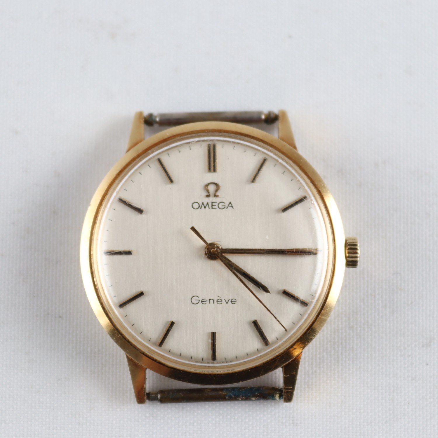 Klocka, Omega Genéve, guld 14K, manuell utan armband, brv: 24,9 g