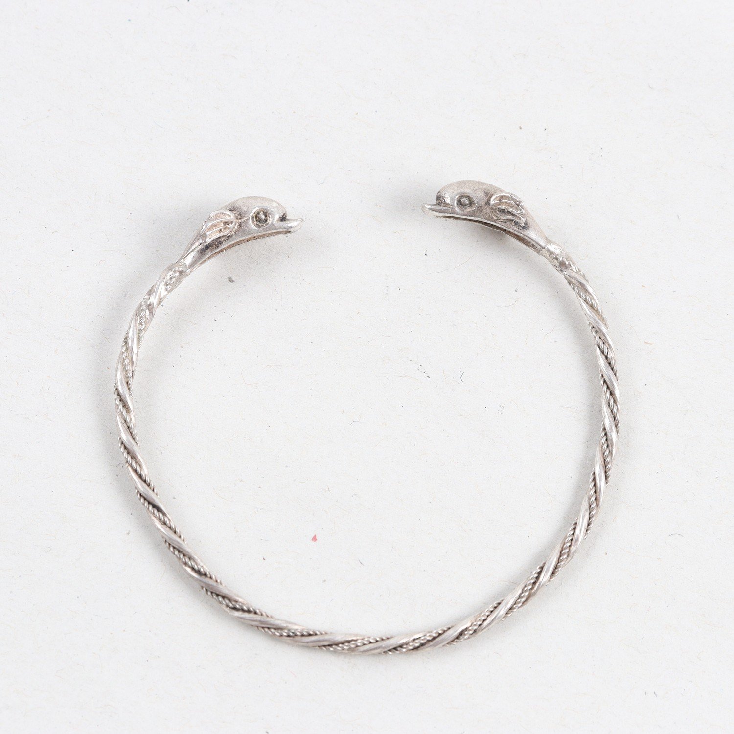 Armband, Silver, Delfiner, vikt: 9,1g