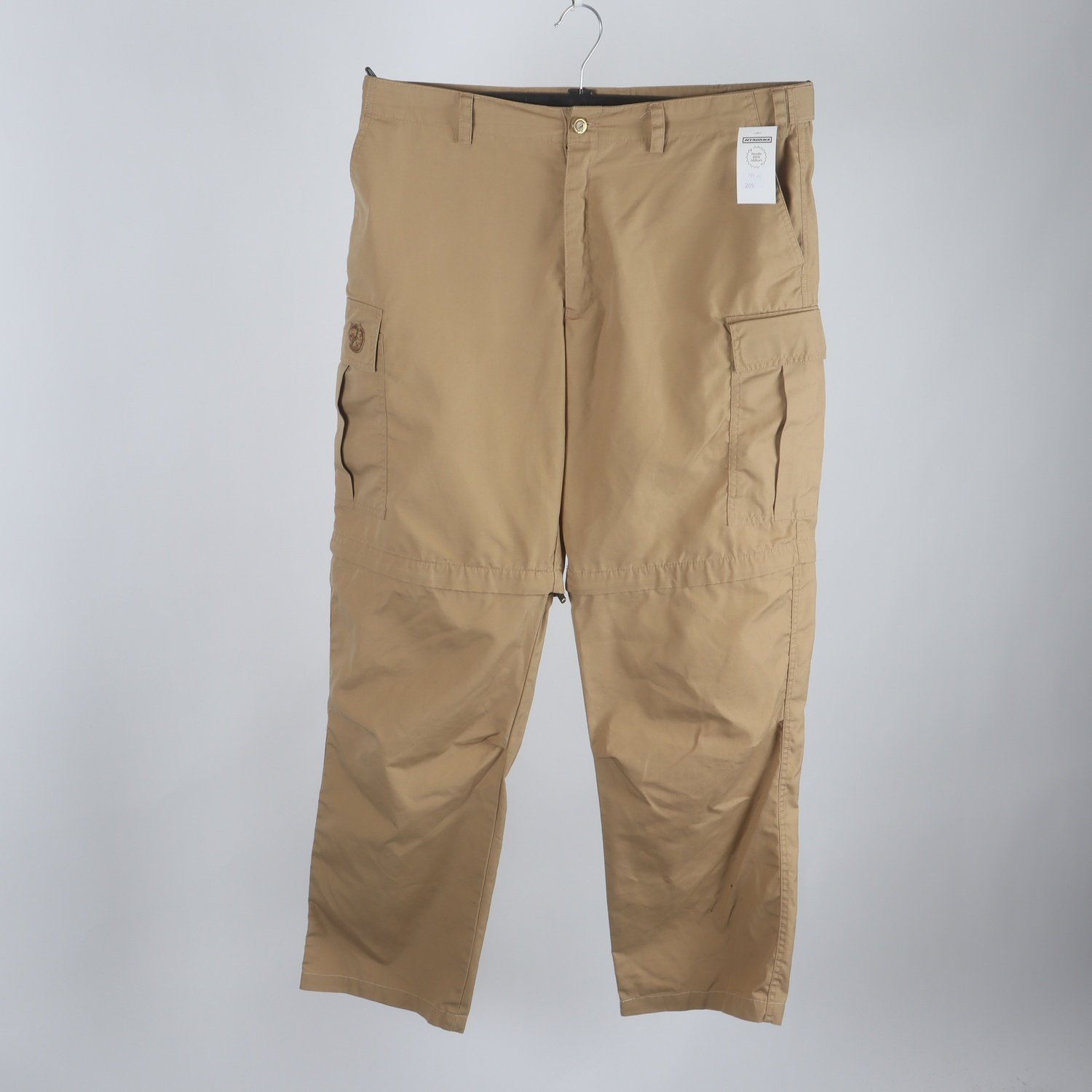 Fritidsbyxor, Fjällräven, beige, stl. 42