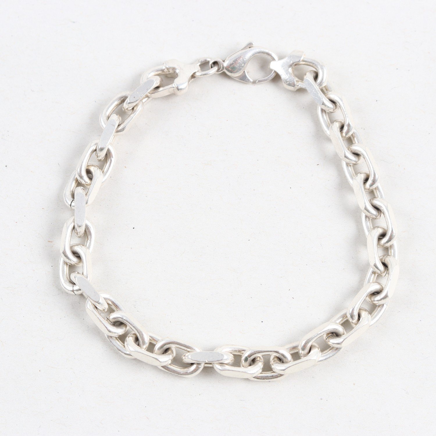 Armband, Silver, Ankarlänk, vikt: 35,7g