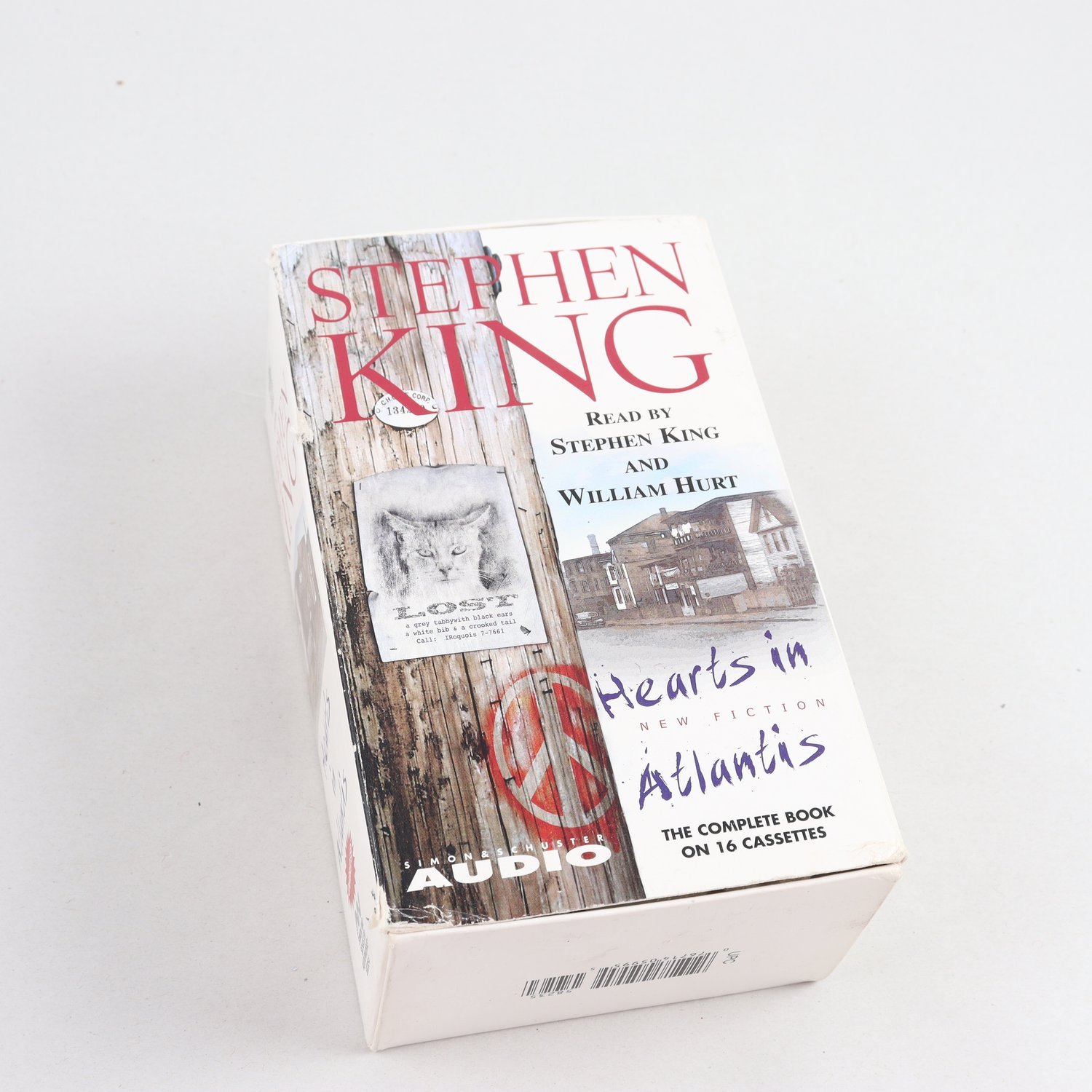 Stephen King ljudkassetter ”Hearts in atlantis”