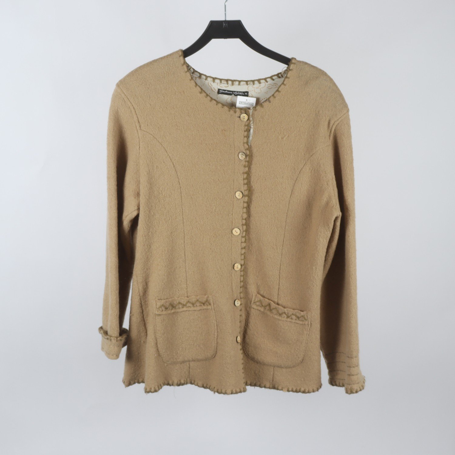 Kofta, Gudrun Sjödén, beige, stl. XL