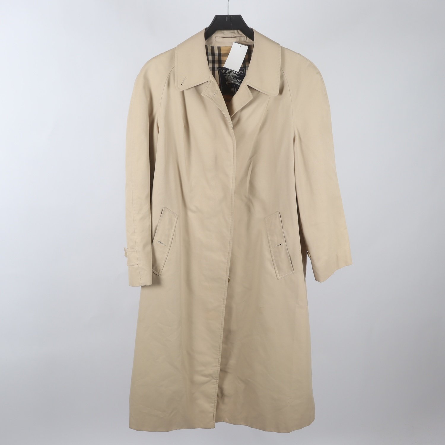 Vårkappa, Burberry´s, beige, stl. C21 (M/L)