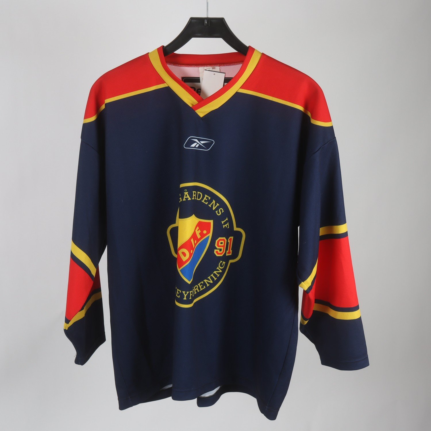 Ishockey Tröja, D.I.F. 1891, flerfärgad, stl. 4 (M)