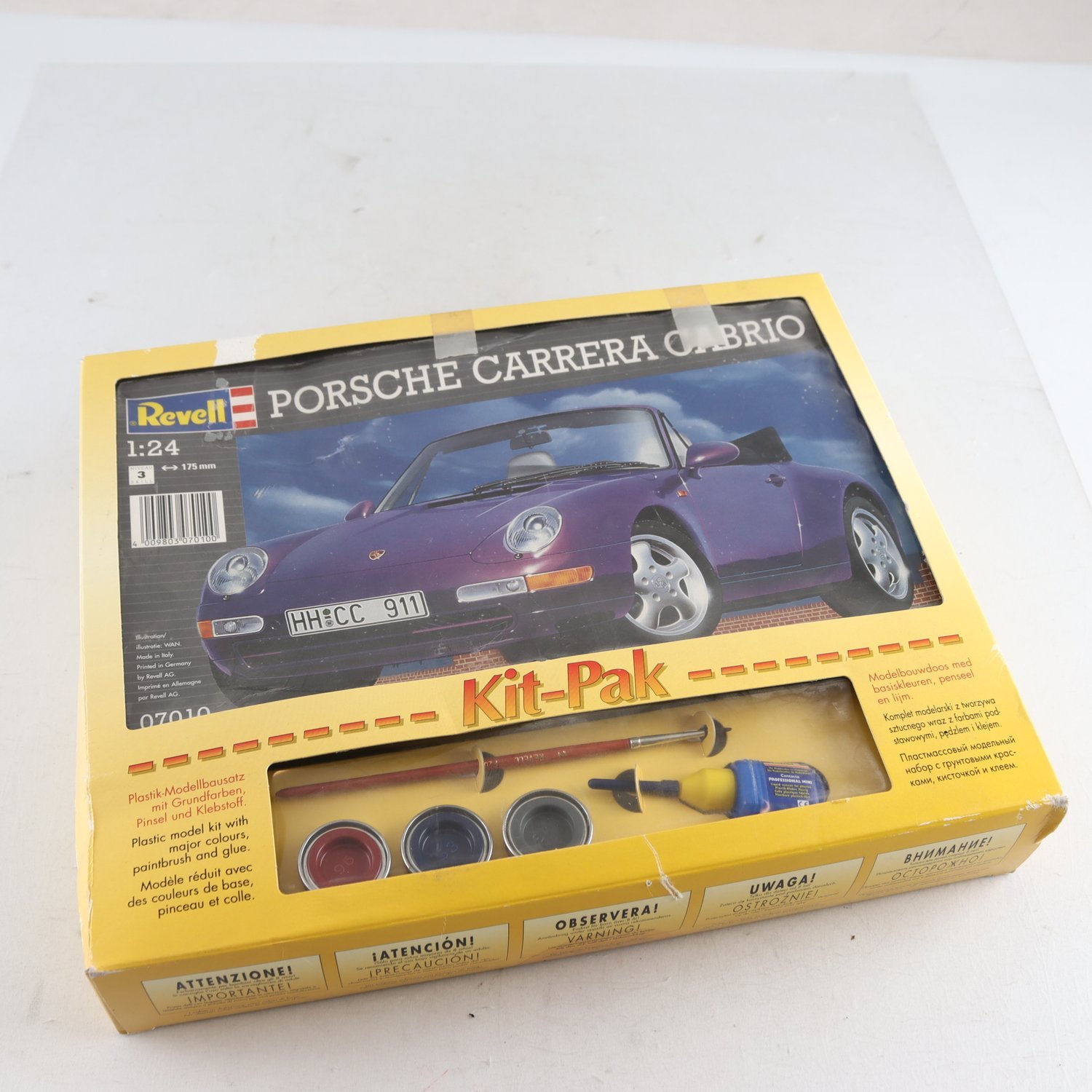 Byggsats, Porsche carrera, revell.