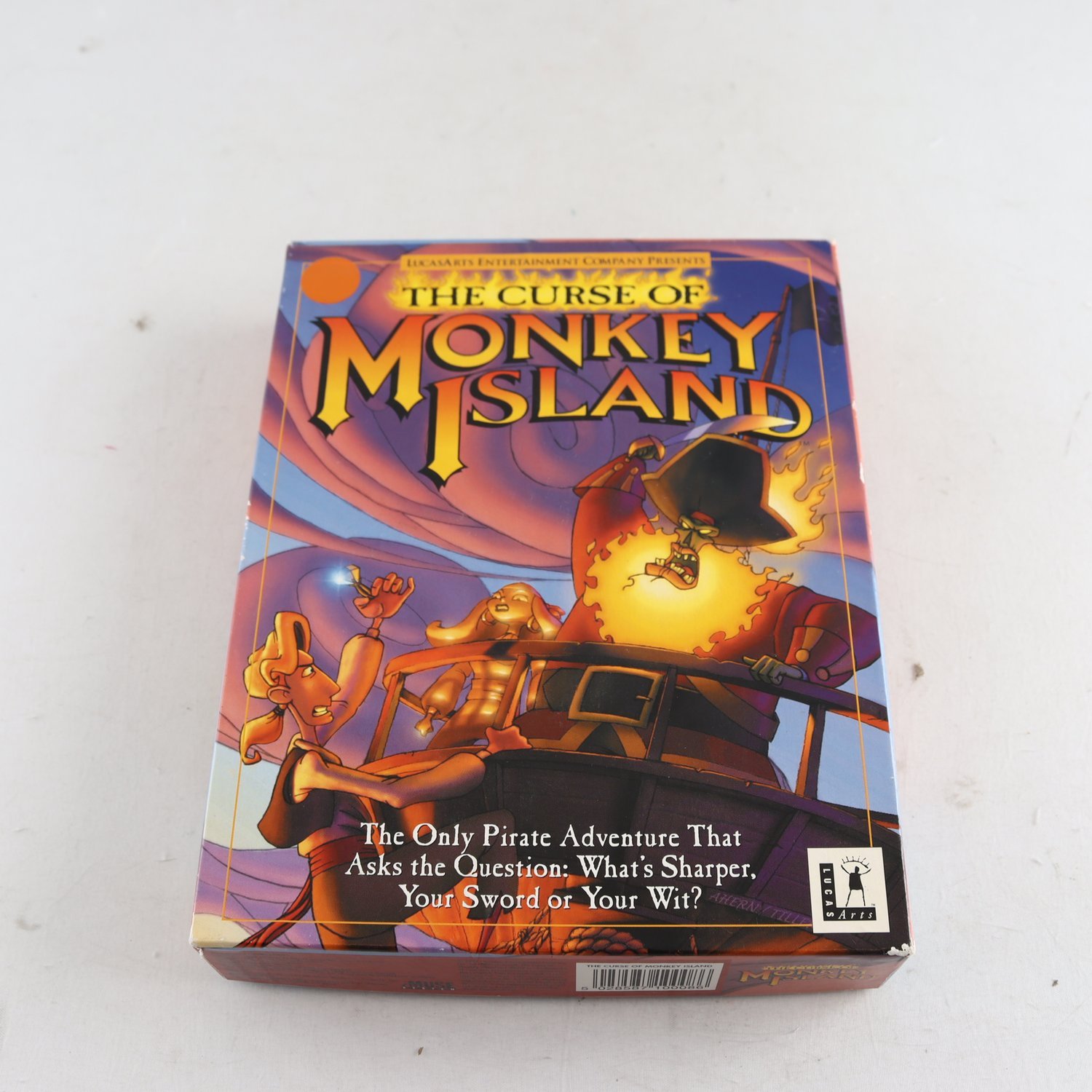 Curse of Monkey Island. ENDAST BOX