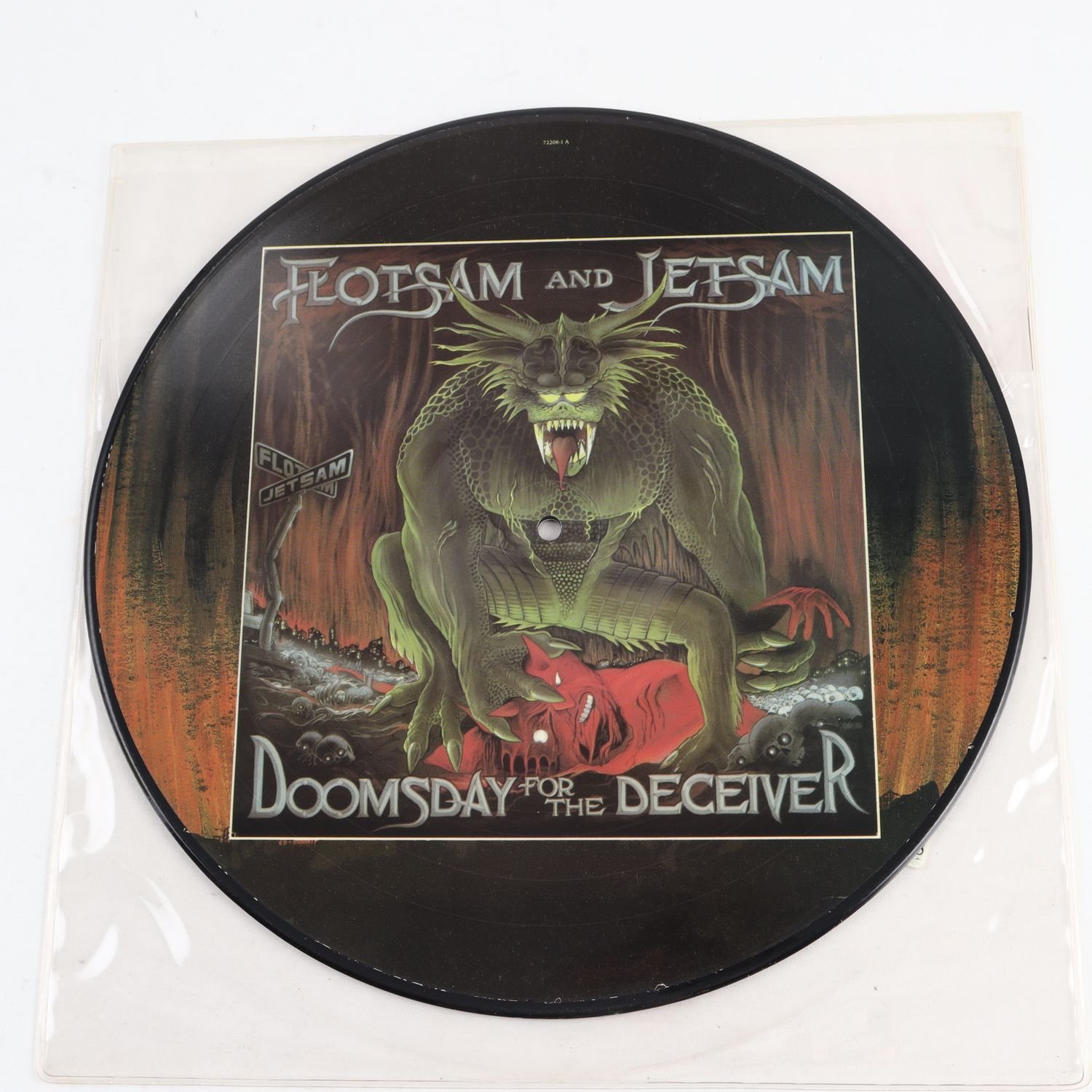 LP Flotsam And Jetsam, Doomsday For The Deceiver, Picturedisc